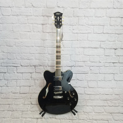 Hofner Contemporary Verythin Semi-Hollow Guitar Black