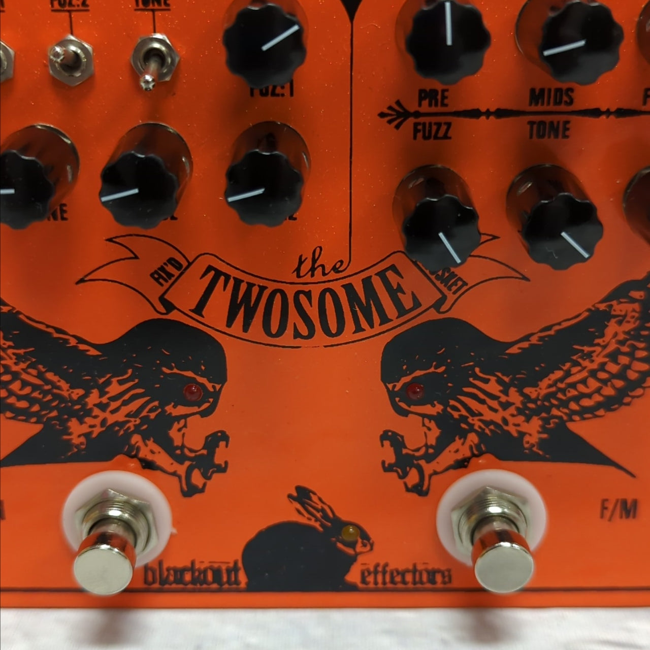 Blackout Effectors The Twosome Dual Fuzz Pedal