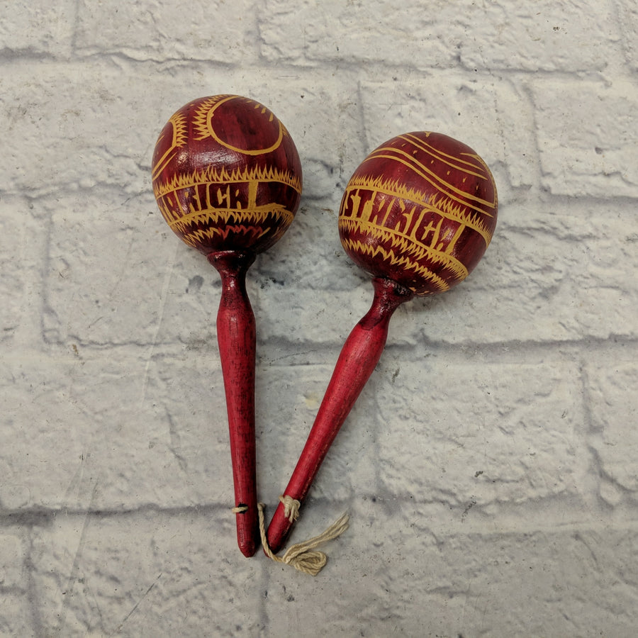 Unknown Costa Rica Maracas Pair