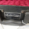 Coffin Case Bass Guitar Case Red Velvet Interior - 47 x 18