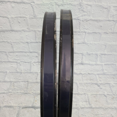 Pearl Export Series 22" Drum Hoops (Pair) Blue Inlay
