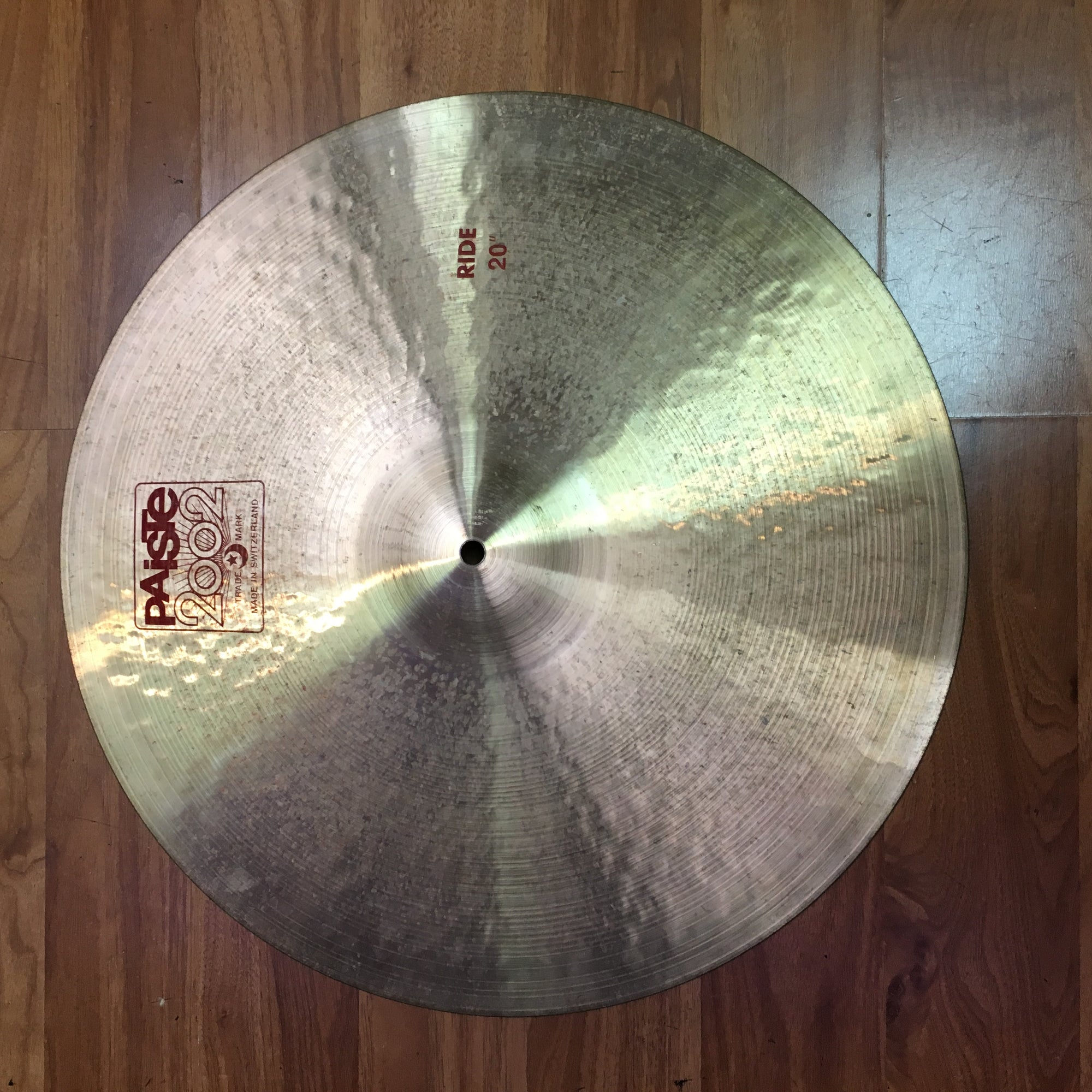 Paiste 20" 2002 Ride Cymbal