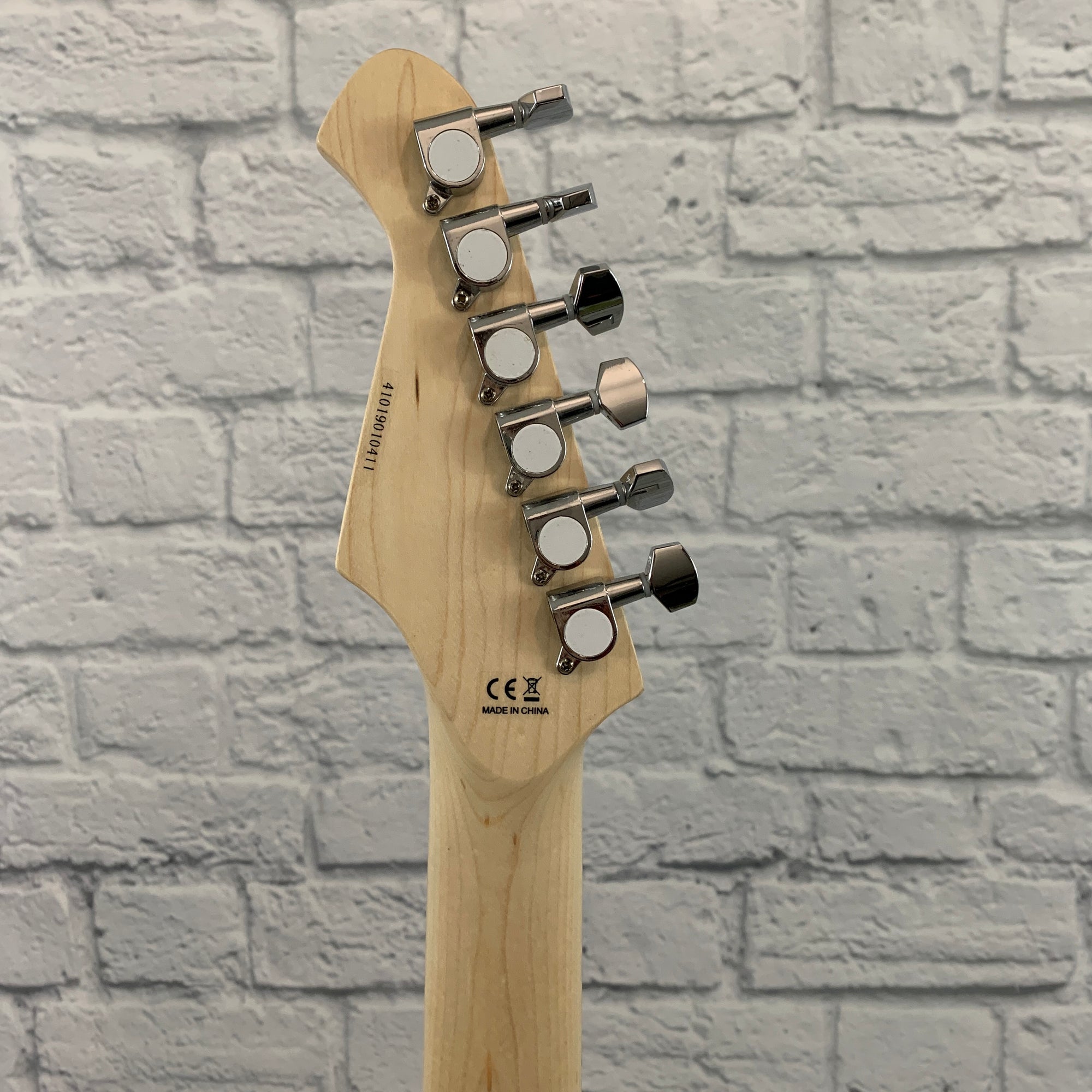 Aria Pro II STG-003-M/BK Electric Guitar - Black w/ Maple Fretboard