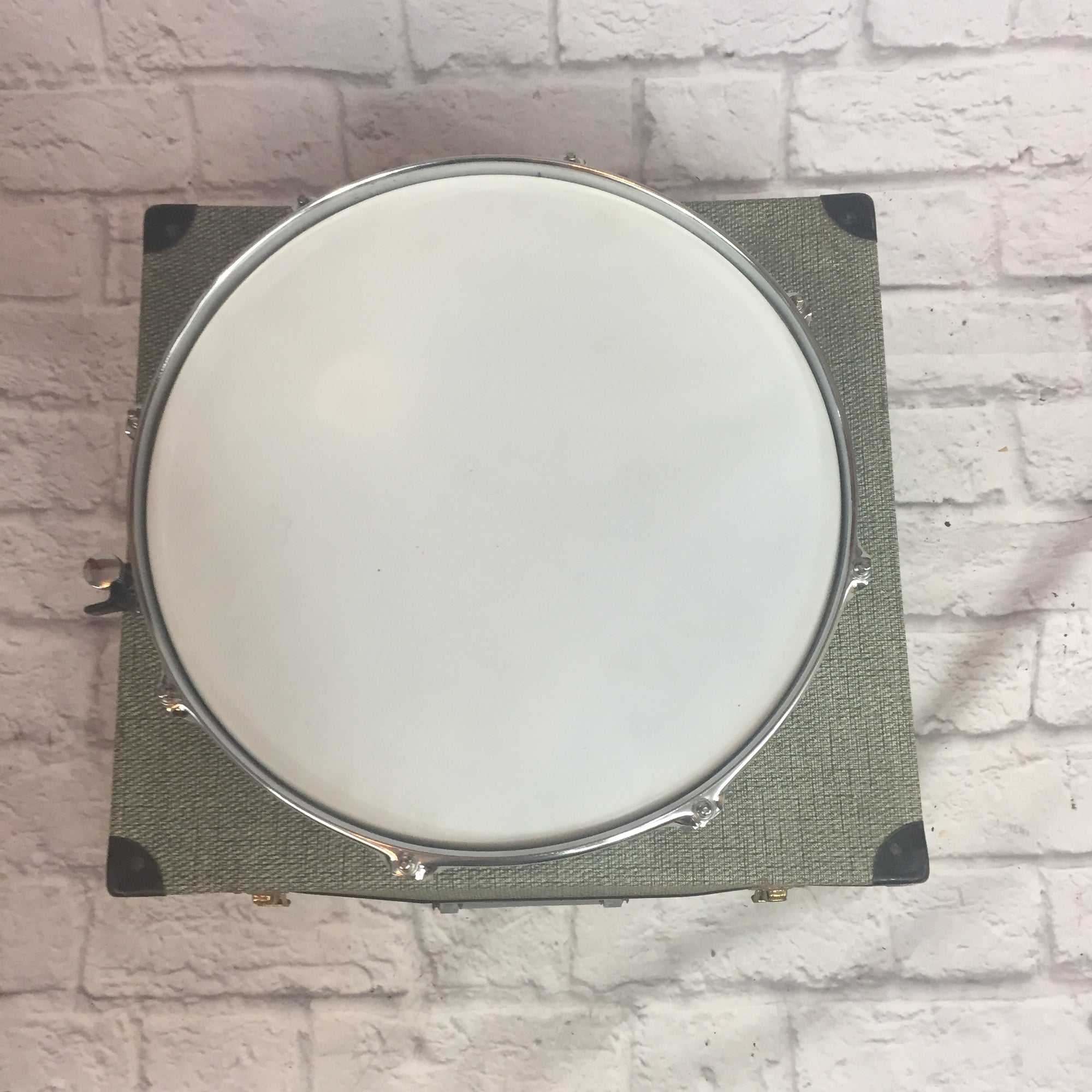 Steel Snare Drum w/ Vintage Case