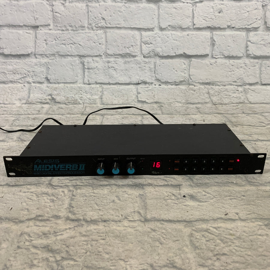 Alesis MIDIVerb II Rack Reverb Unit