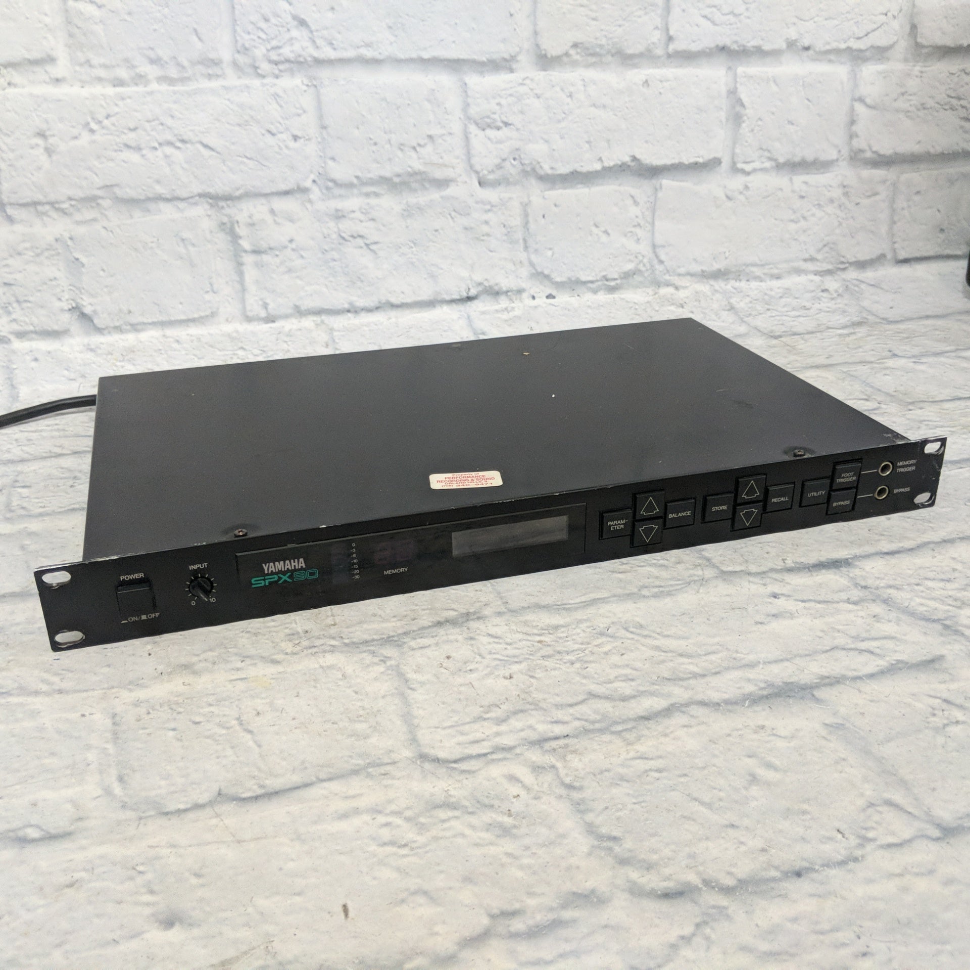 Yamaha SPX-90 Multi-effects Rack - Evolution Music