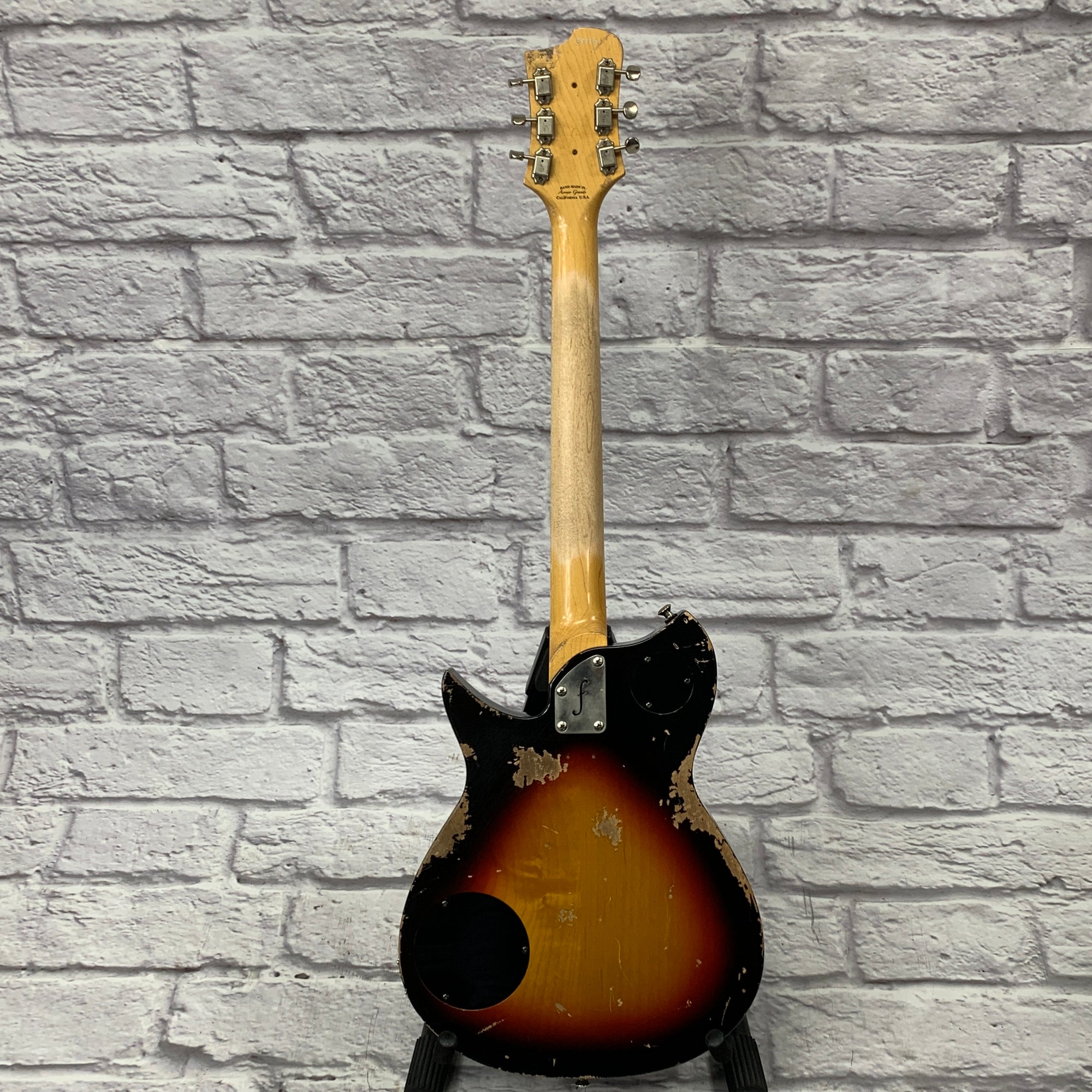 Custom Dennis Fano Alt de Facto RB6 Relic Sunburst w/ Case
