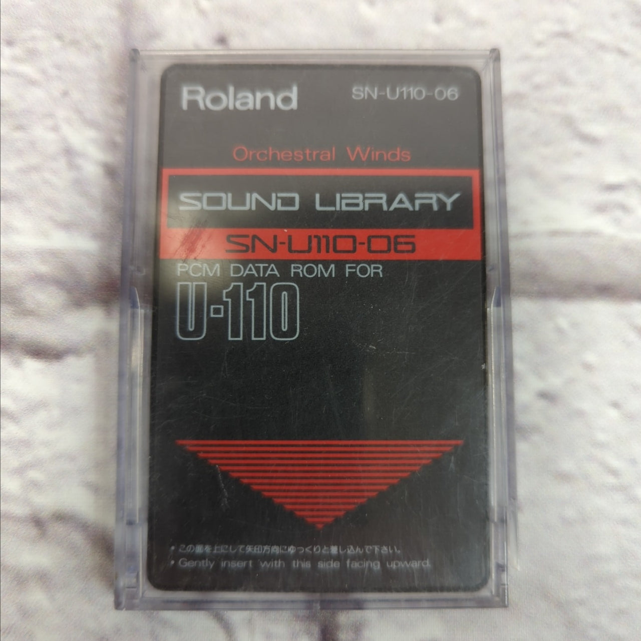 Roland SN-U110-06 Orchestral Winds Data Card for U110 U20 U220 D70