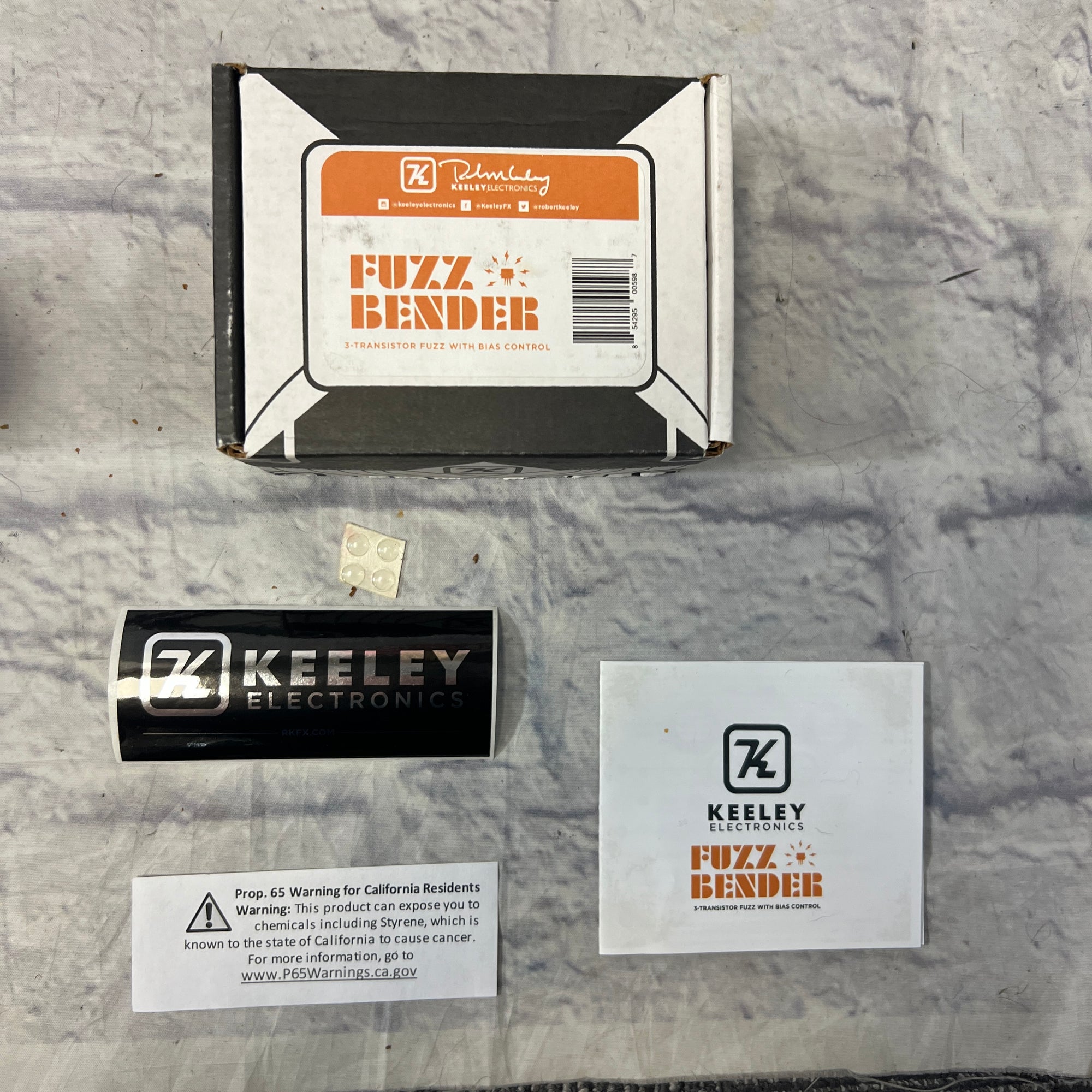 Keeley Fuzz Bender Fuzz Pedal with Bias Control