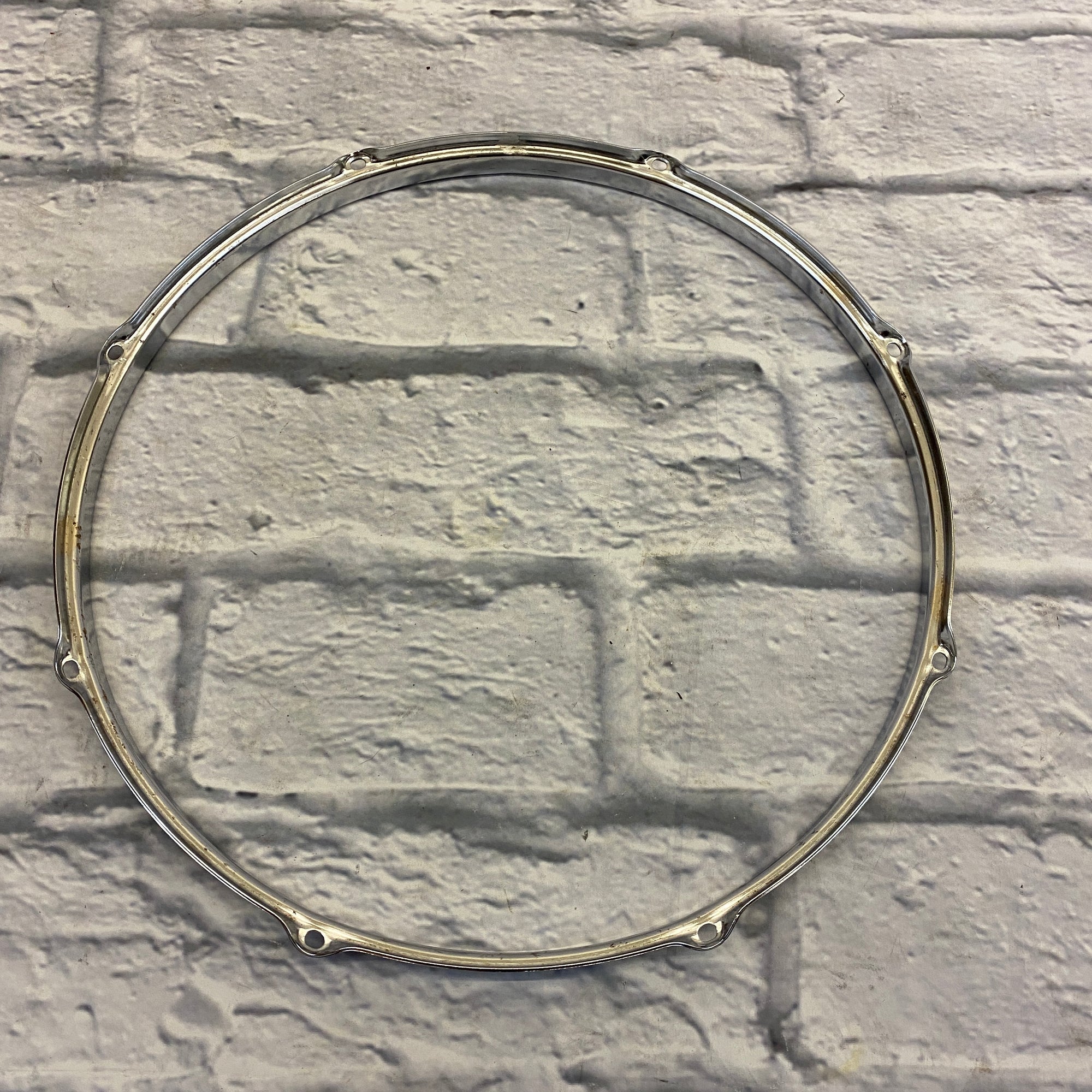 Unknown 16" 8-Hole Chrome Drum Hoop