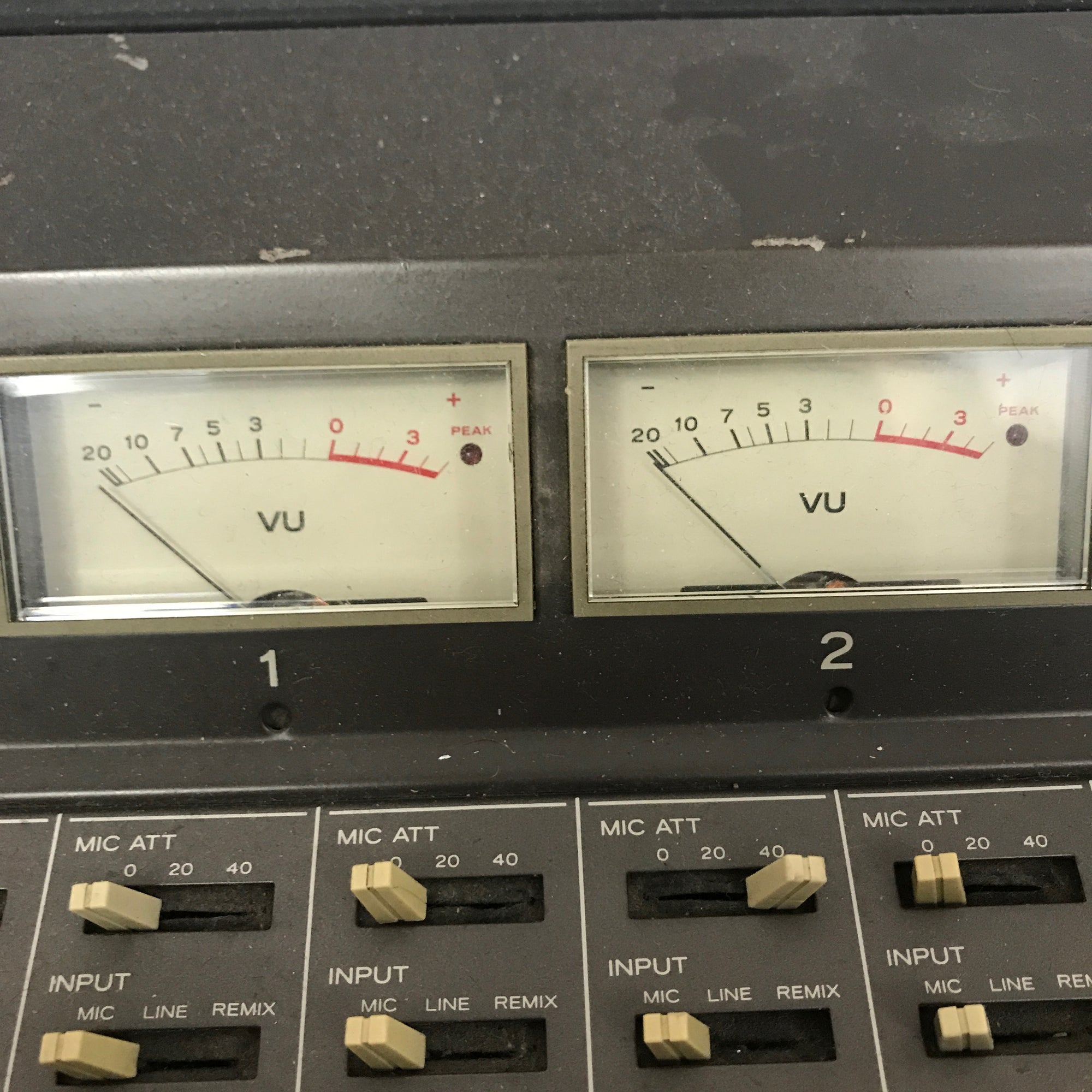 Vintage 1980 Tascam M-30 8-Channel Mixer