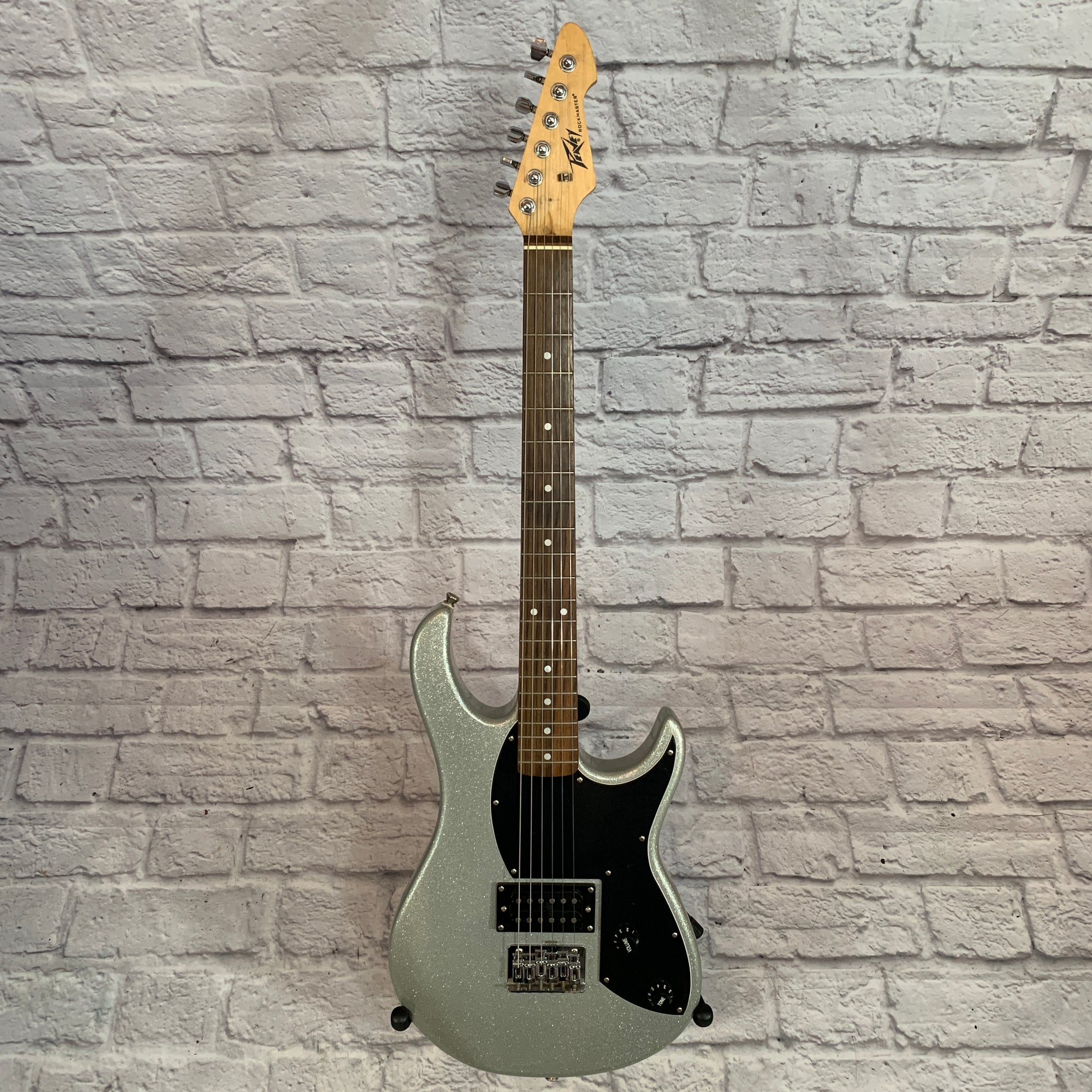 Peavey Rockmaster Electric Guitar Silver