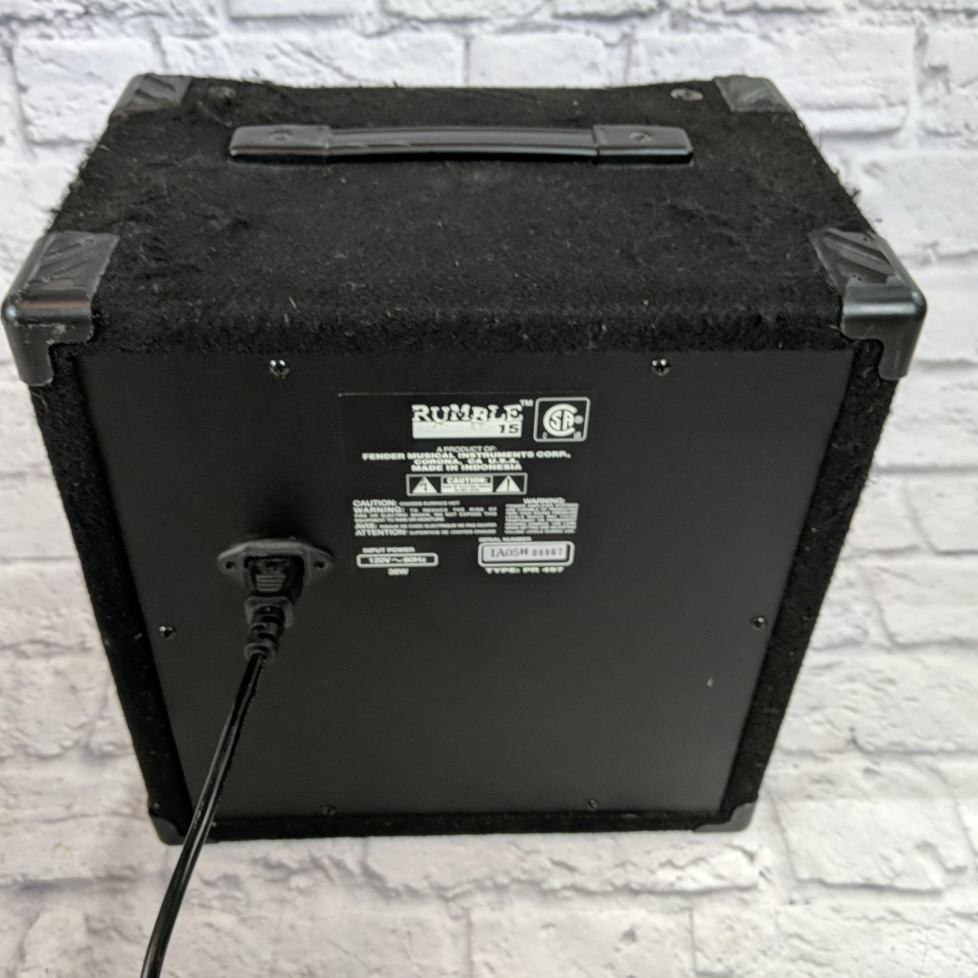Fender Rumble 15 Bass Combo