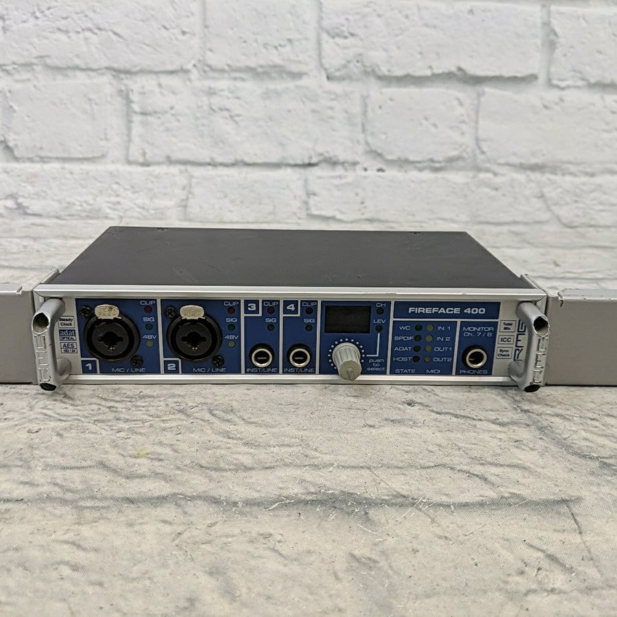 RME Fireface 400 Interface
