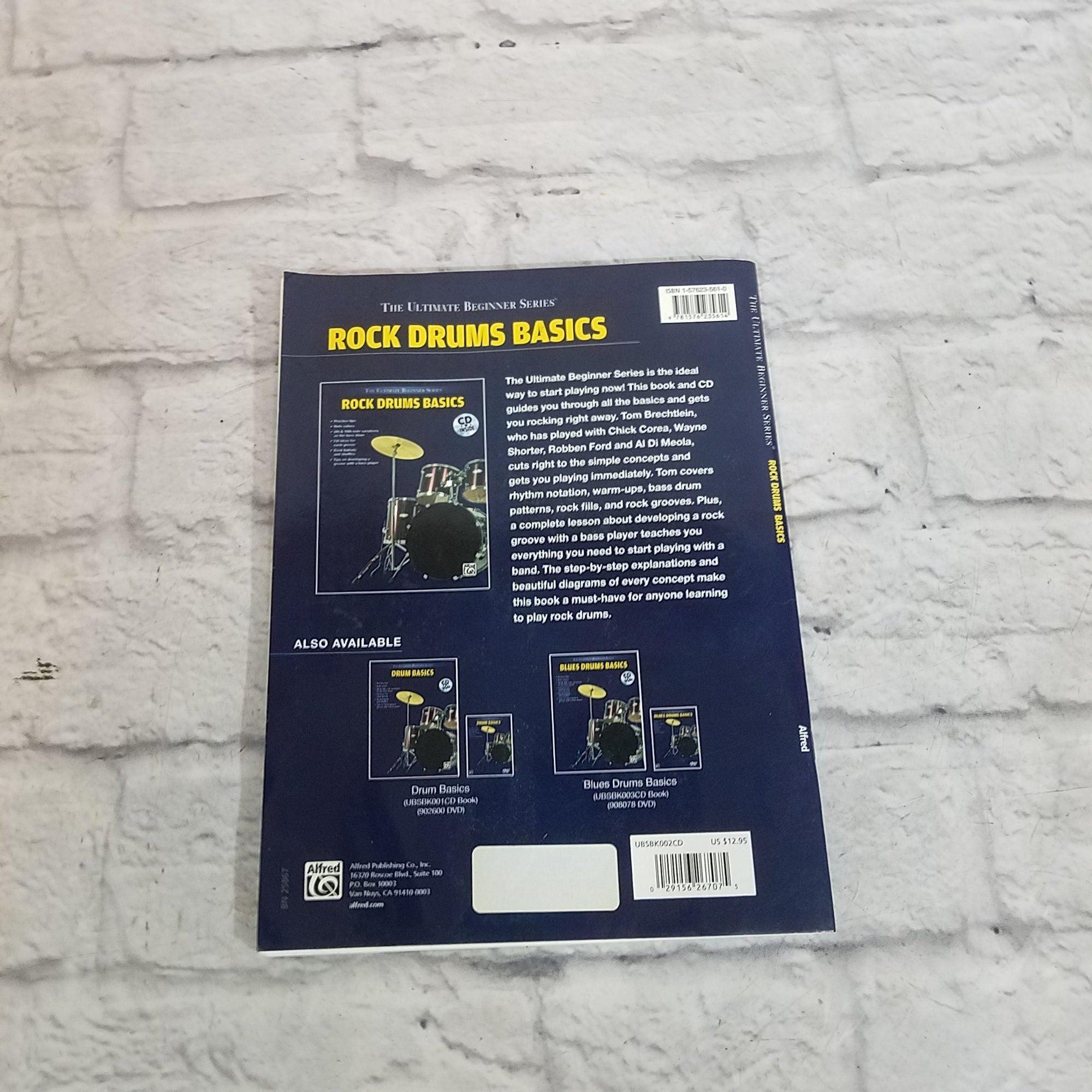 Alfred: The Ultimate Beginner Series - Rock Drum Basics