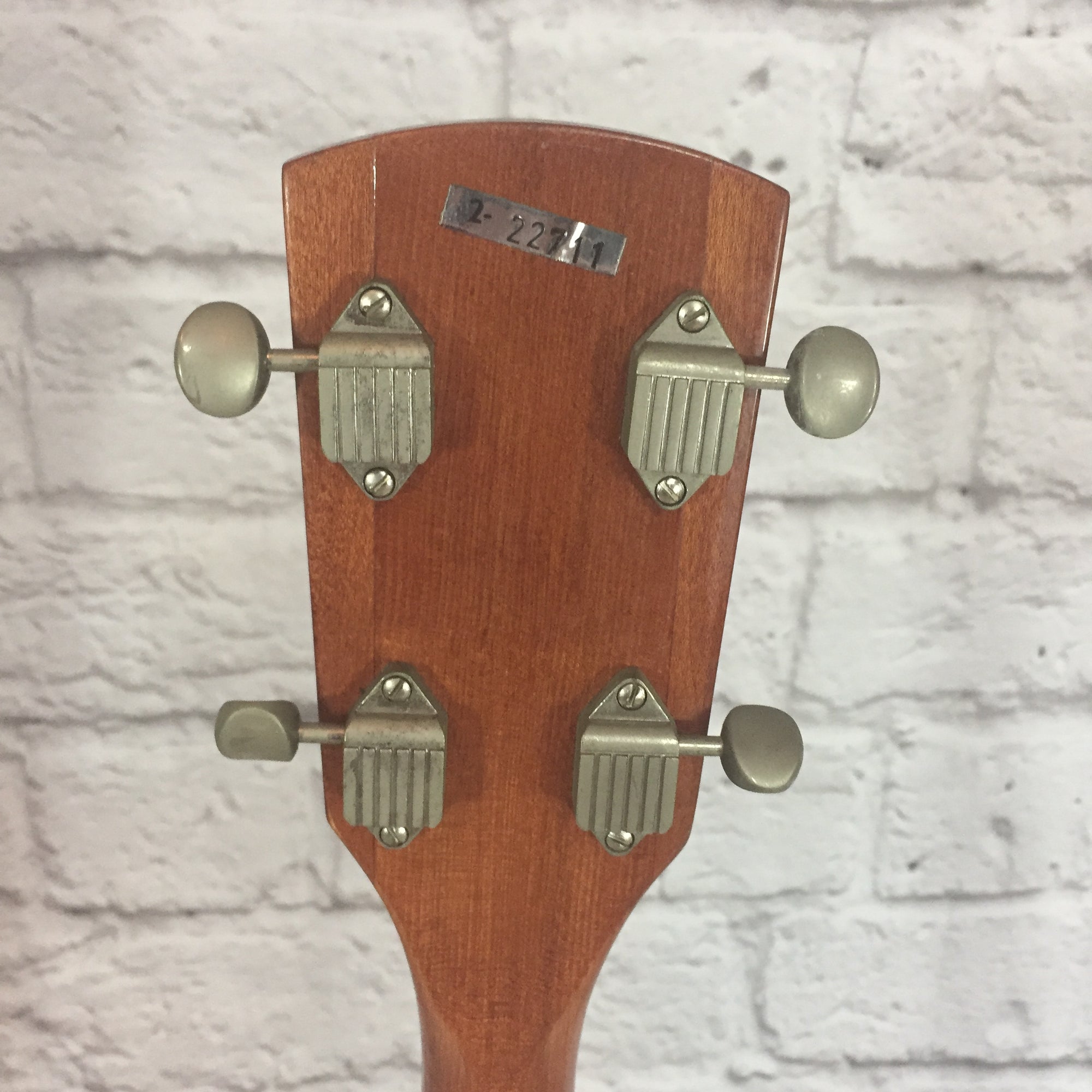 Vintage 1960s Kay Supro 4-String Resonator Tenor Banjo