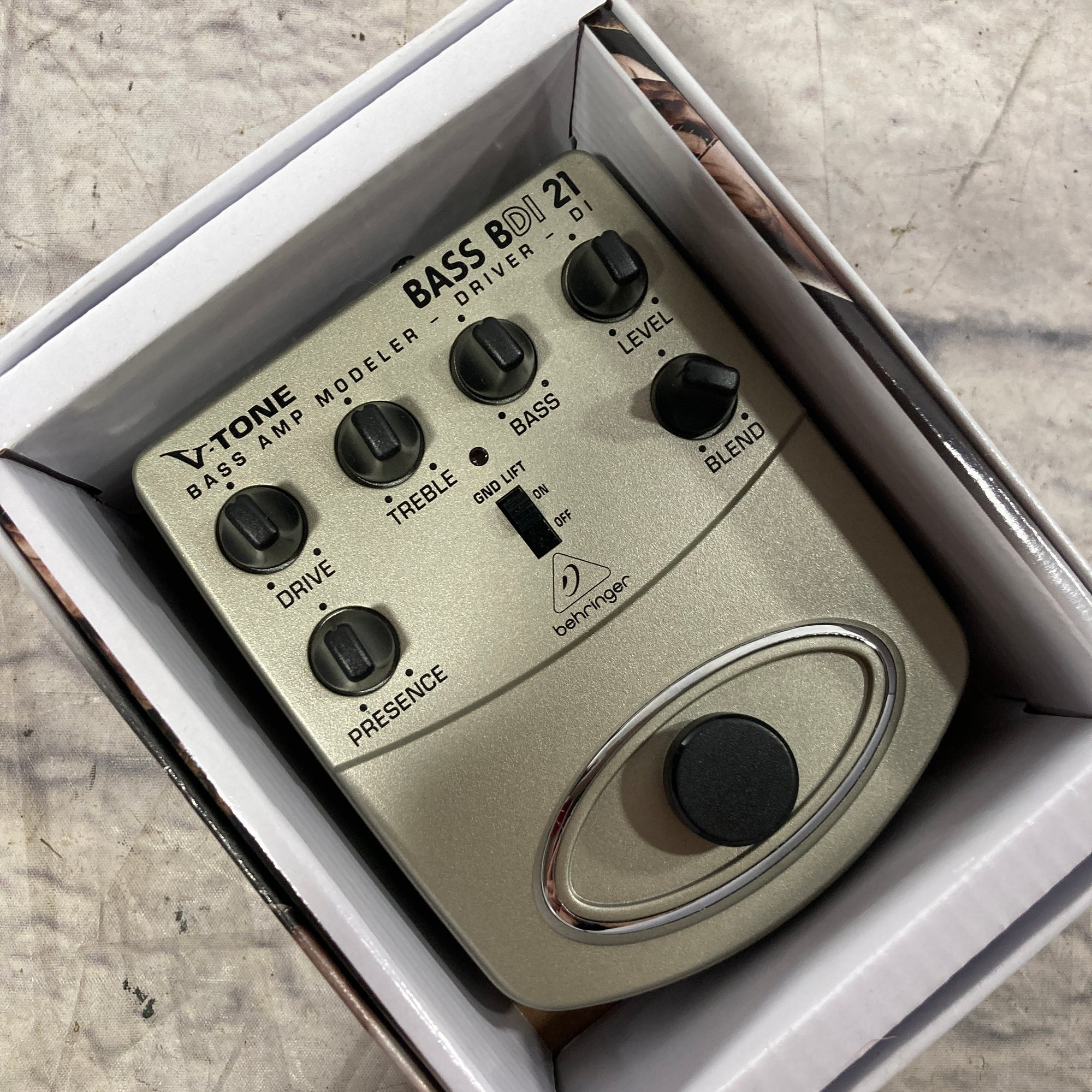 Behringer V Tone Bass BDI 21 Pedal
