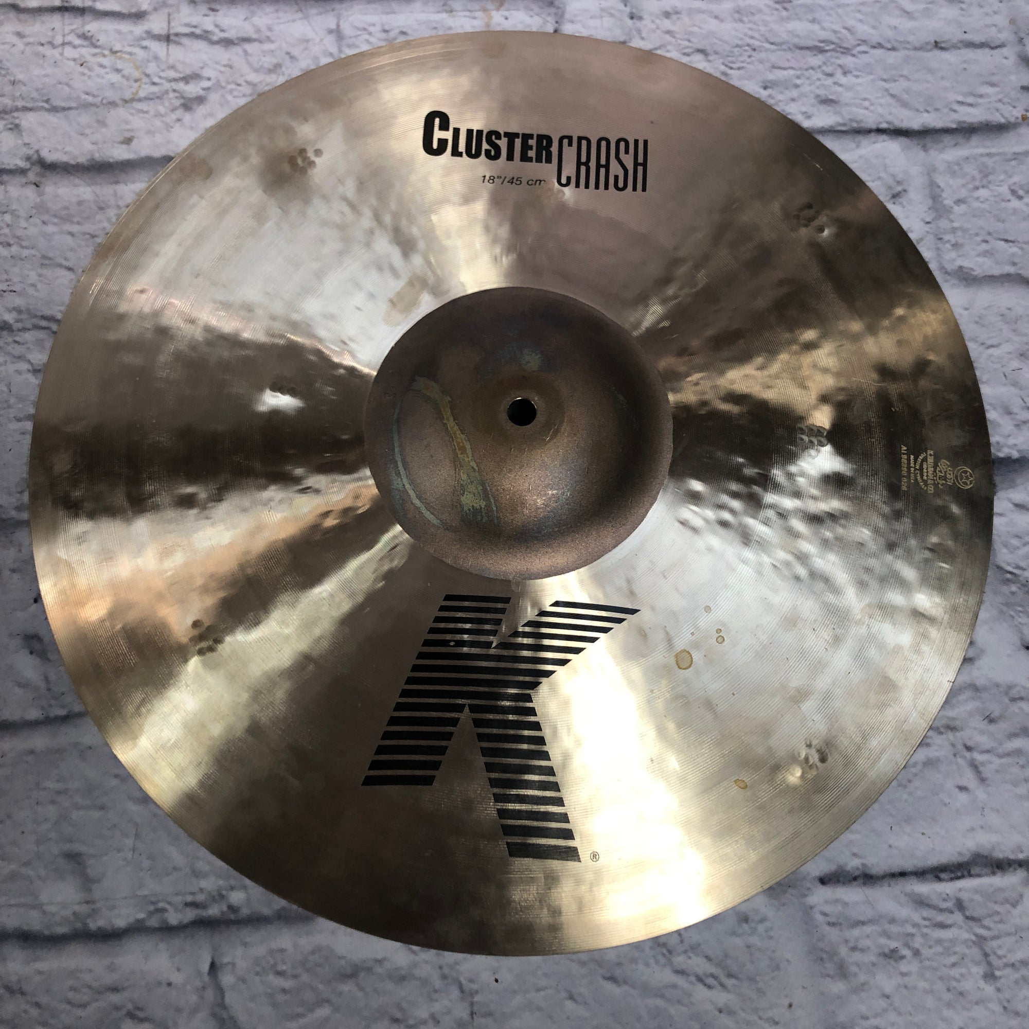 Zildjian K Cluster Crash 18 Crash Cymbal - Evolution Music