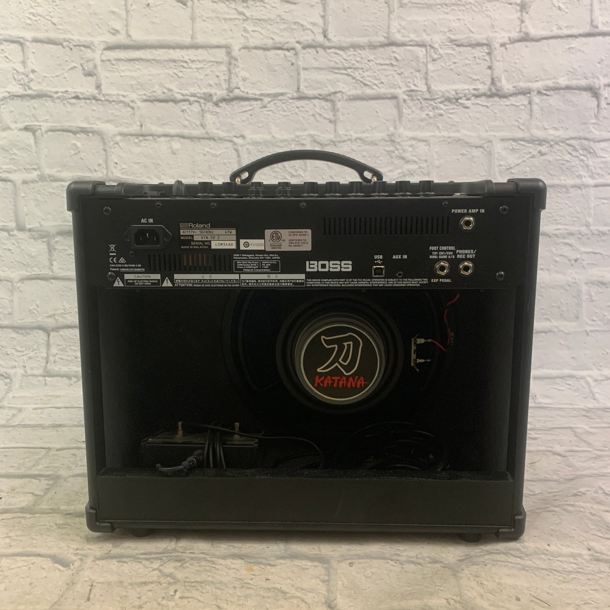 Boss KTN-50 Katana 50-Watt 1x12" Modeling Guitar Combo Amp