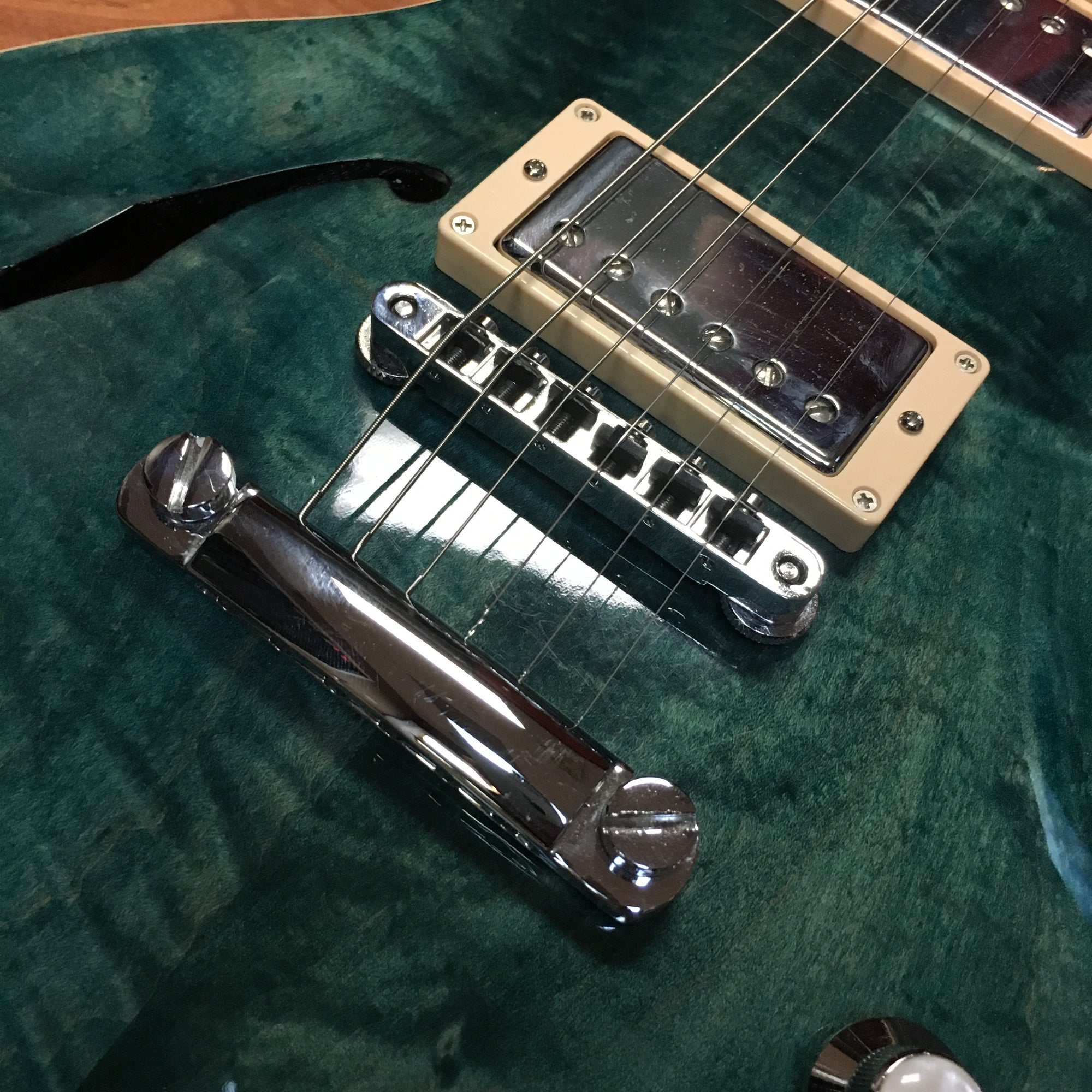 ** Gatto Thinline Semi-Hollow Electric Guitar w/ Case