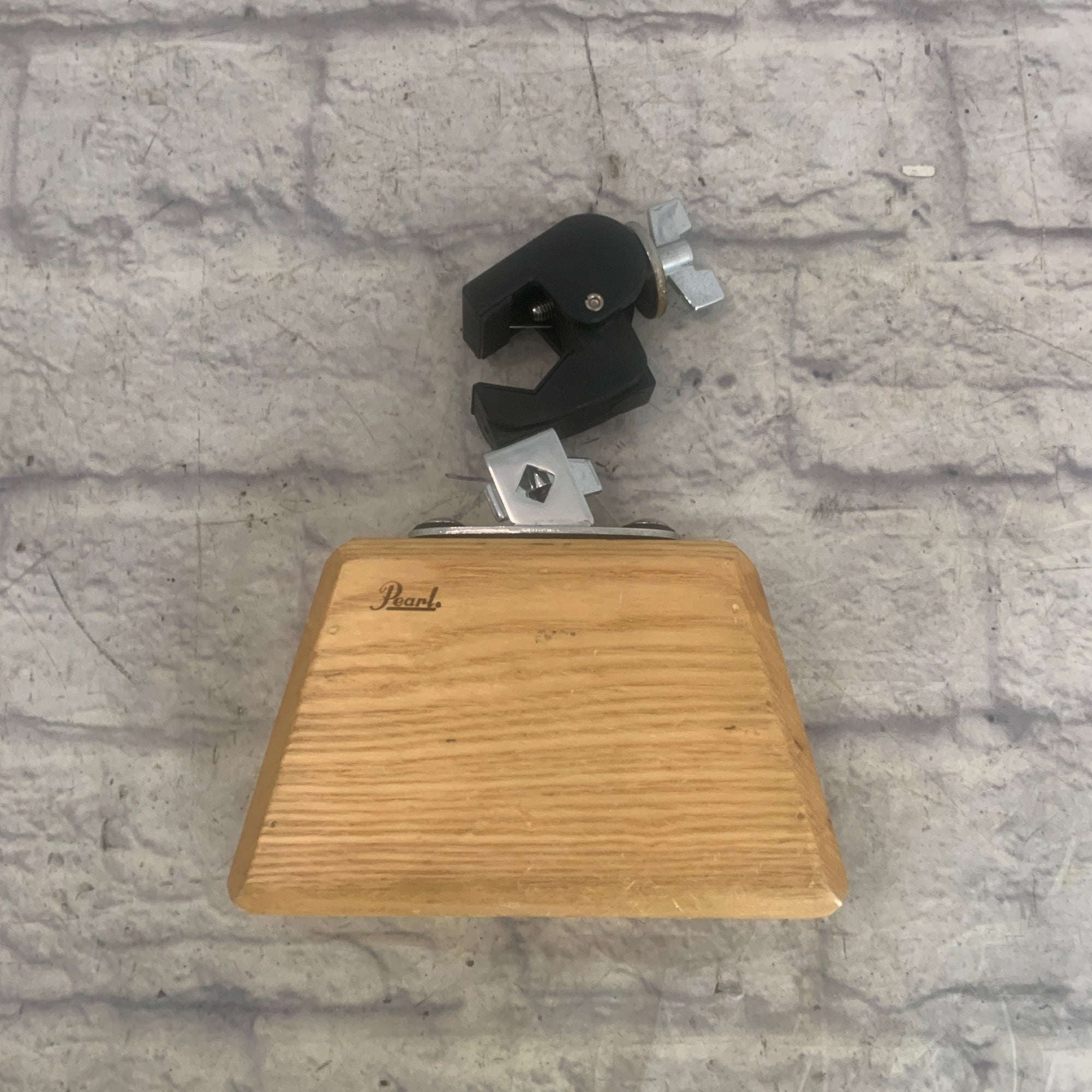 Pearl (Ash Tone Natural Finish) Wood Block w/ Clip