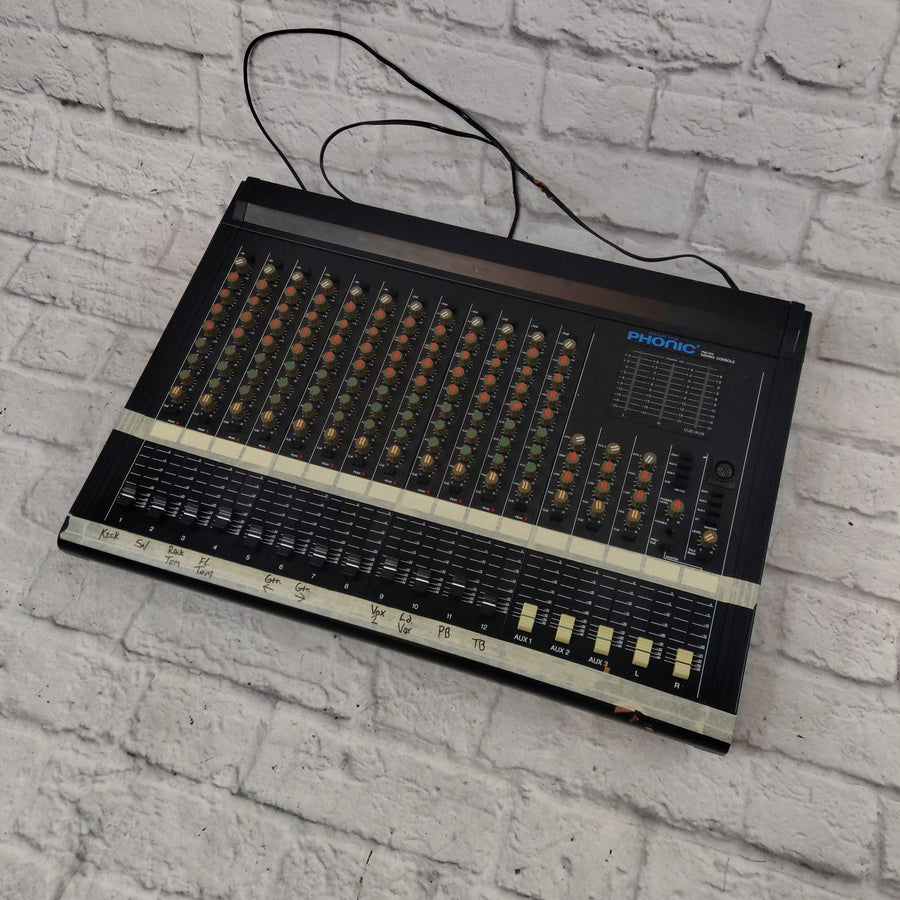 Phonic PCM 1202 12 Channel Mixer Console