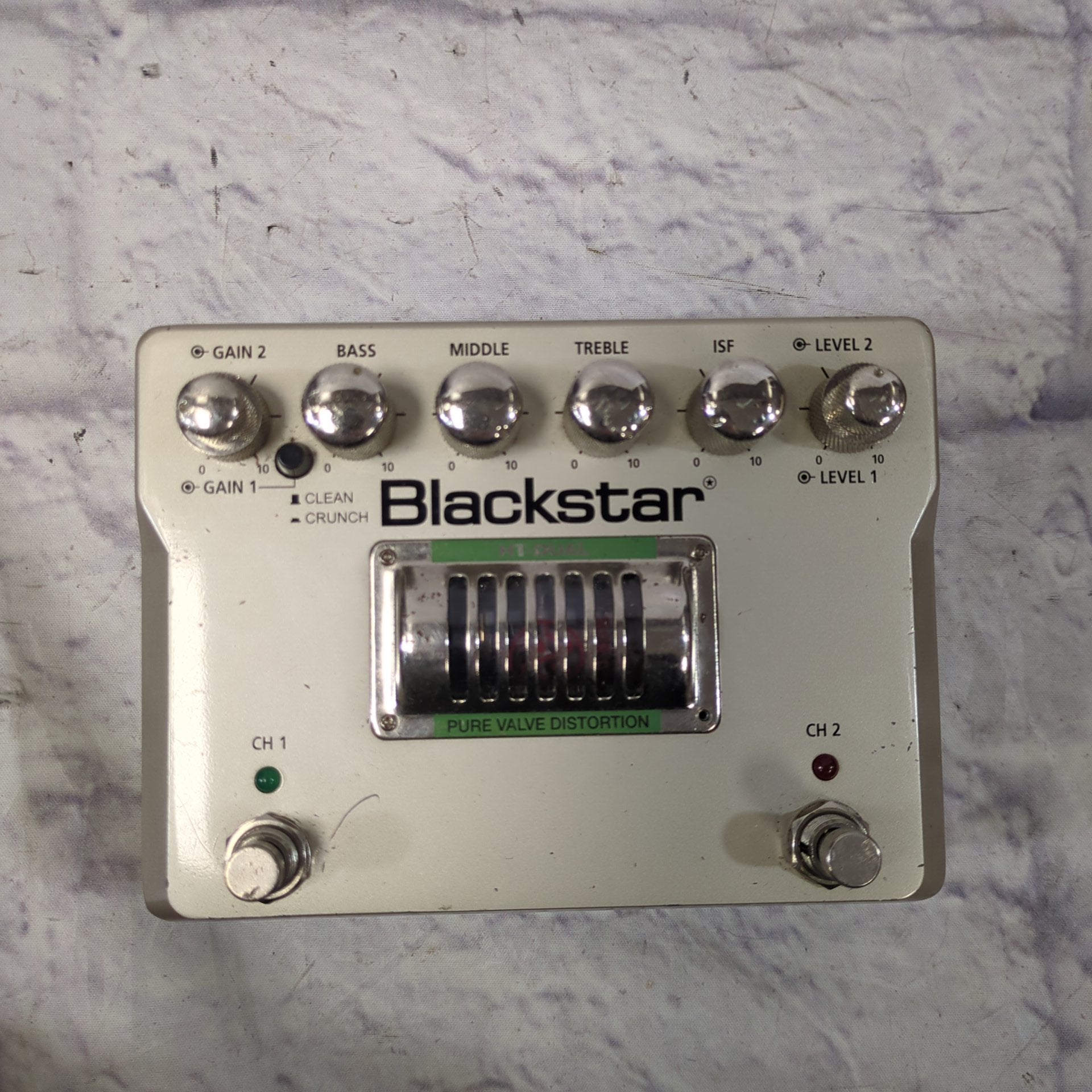 Blackstar HT-Dual Tube Distortion Pedal  NO POWER SUPPLY