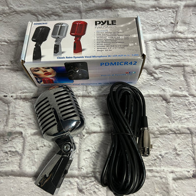 Pyle Pro PDMICR42 Classic Retro Dynamic Microphone