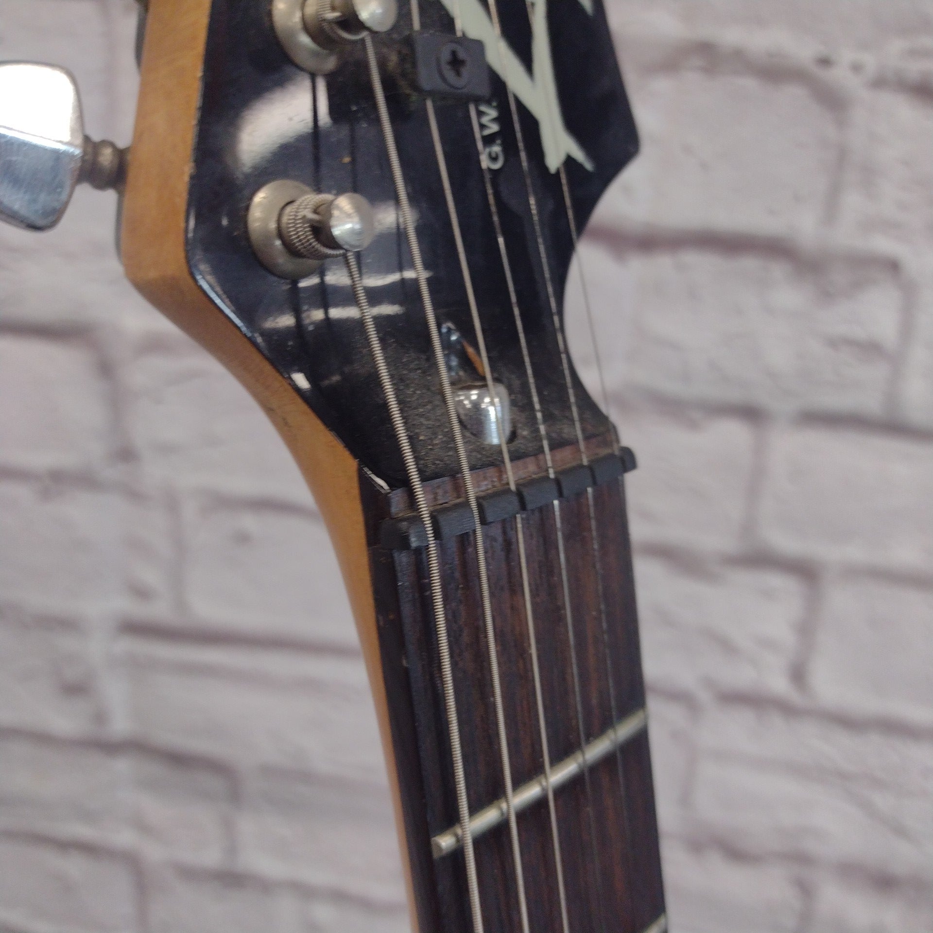 Unknown Teardrop Electric Guitar with Lyon Neck