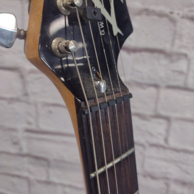 Unknown Teardrop Electric Guitar with Lyon Neck