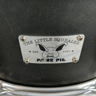 Pork Pie The Little Squealer Satin Black 14x6 Snare Drum
