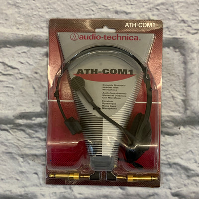 Audio Technica ATH-COM1 Dynamic Monaural Headset with Microphone