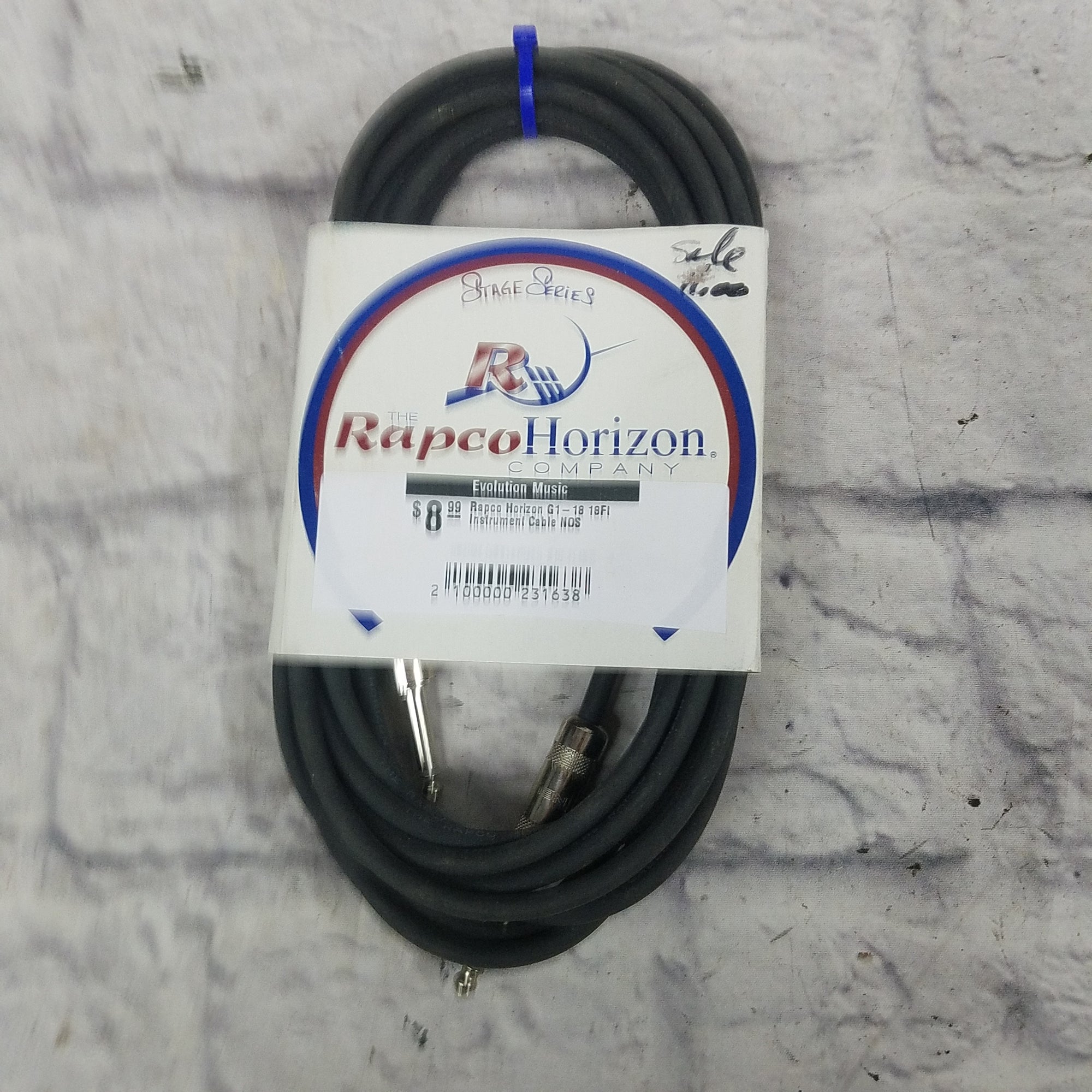 Rapco Horizon G1-18 18Ft Instrument Cable NOS