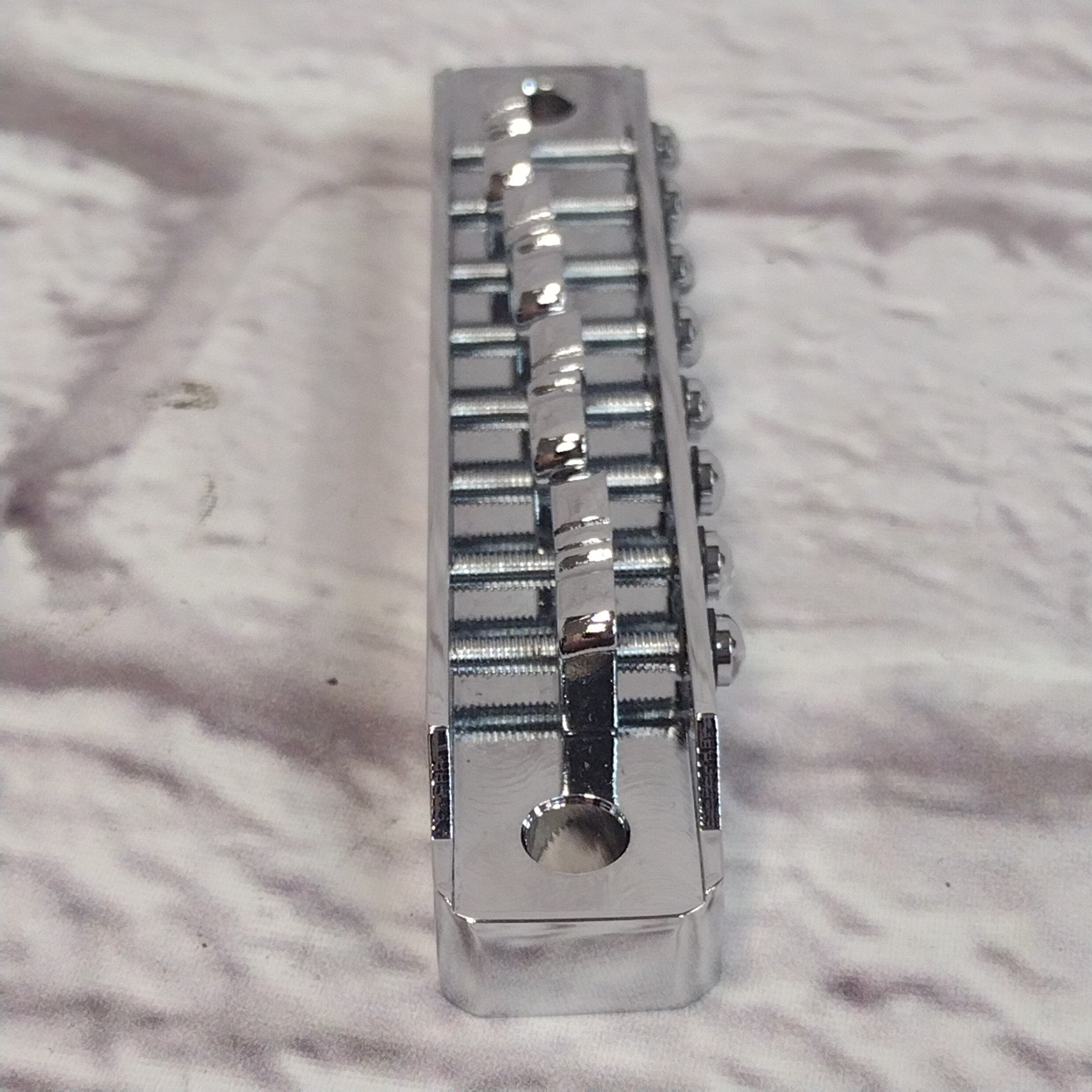 Unknown 8 String Chrome Bass Bridge