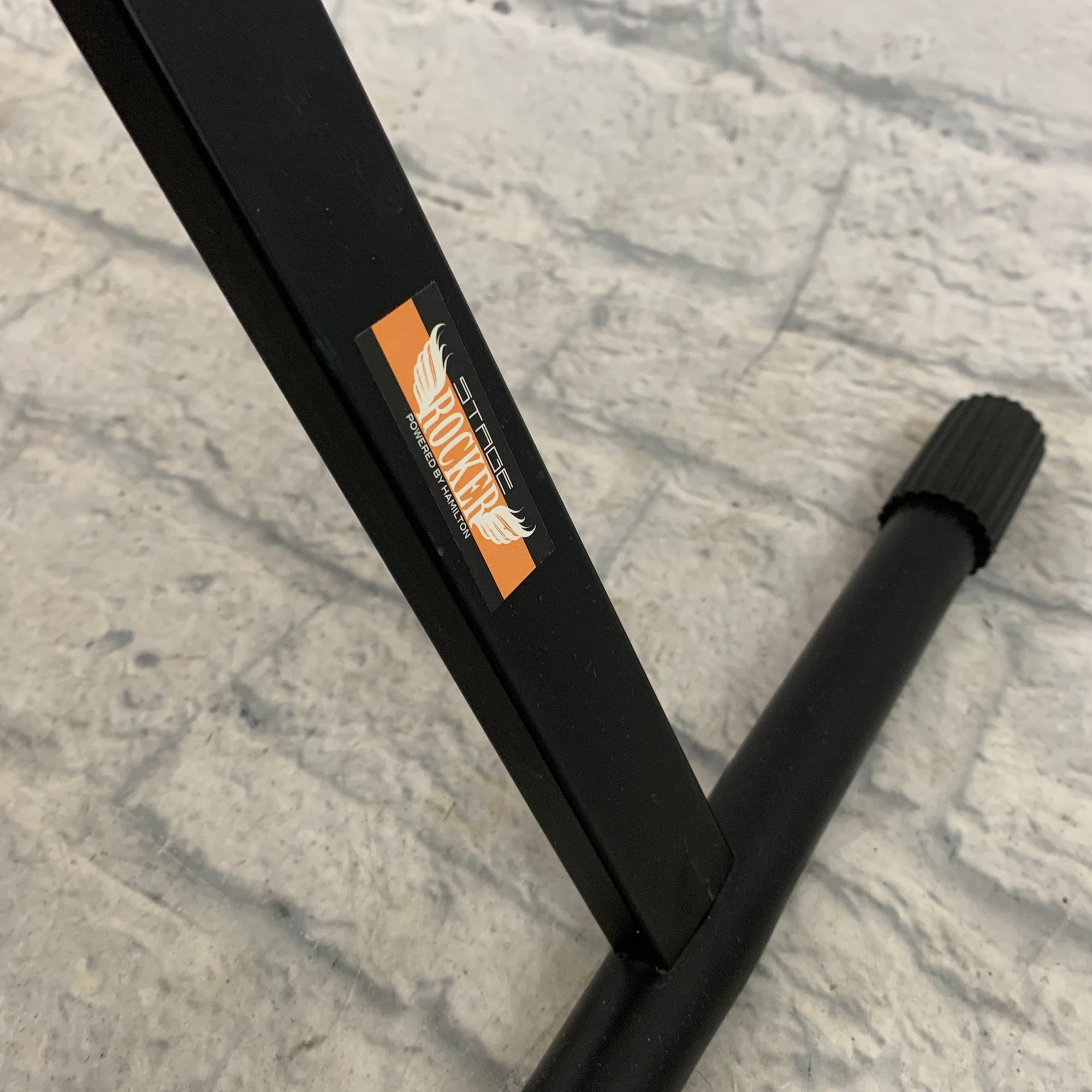 Black Keyboard Stand X-Frame