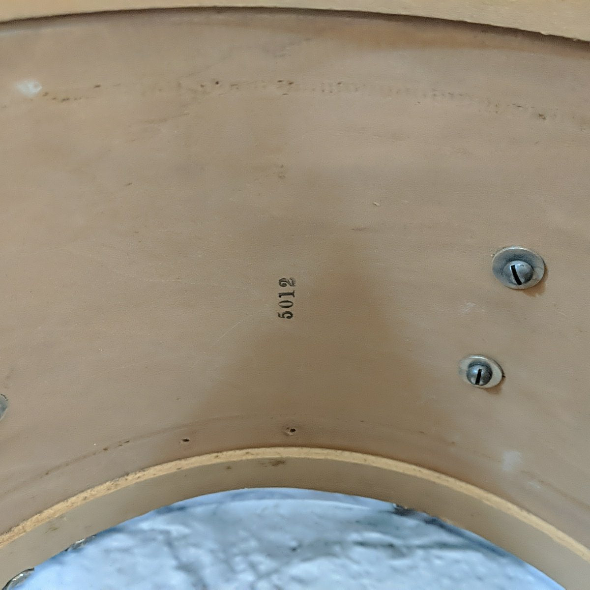 Vintage 1950s Ludwig Pan American 10x14 Mahogany Project Drum Shell