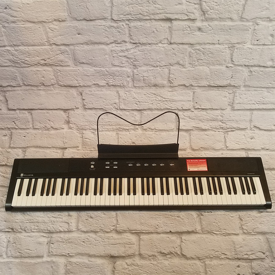 Williams Legato 88 Key Digital Piano - no pwr supply
