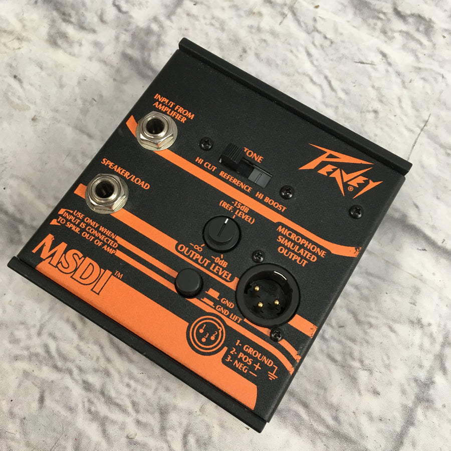 Peavey MSDI Microphone Simulated Direct Interface