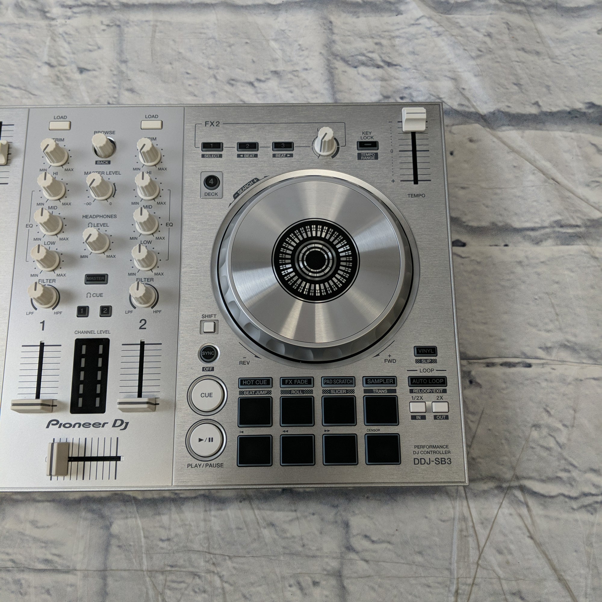Pioneer DDJ - SB3 DJ Controller silver - Evolution Music