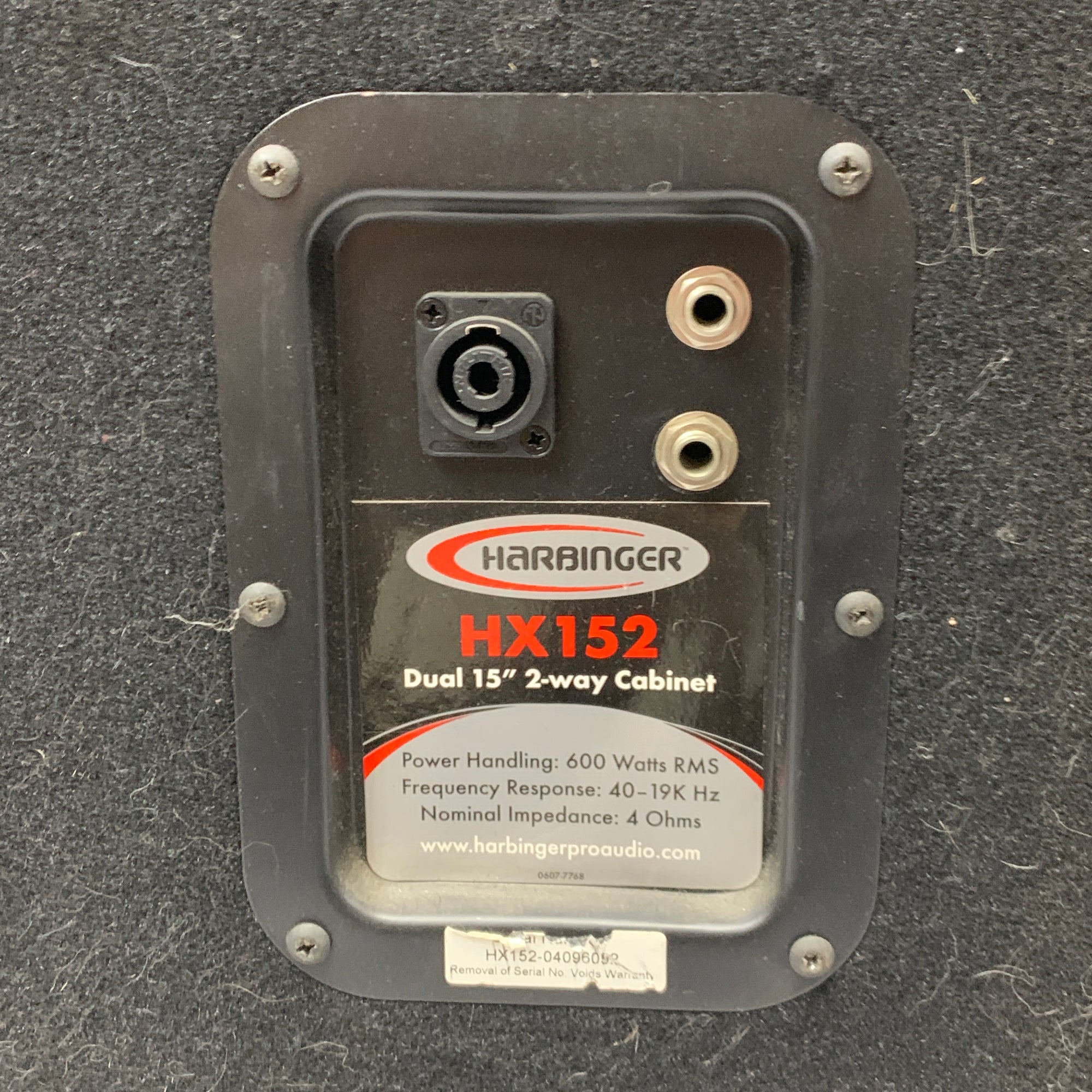 Harbinger HX152 Dual 15