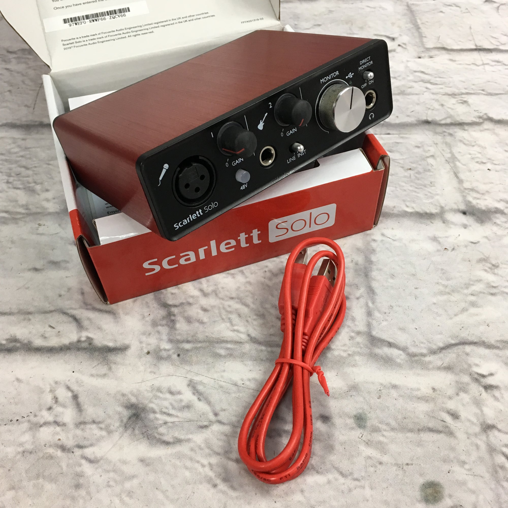 Focusrite Scarlett Solo 2nd Generation Interface