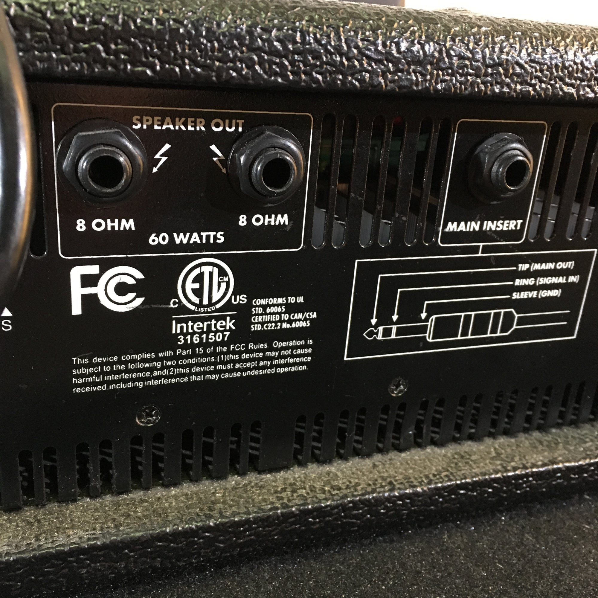 Harbinger HA60 4 Channel PA with Speakers  As-Is