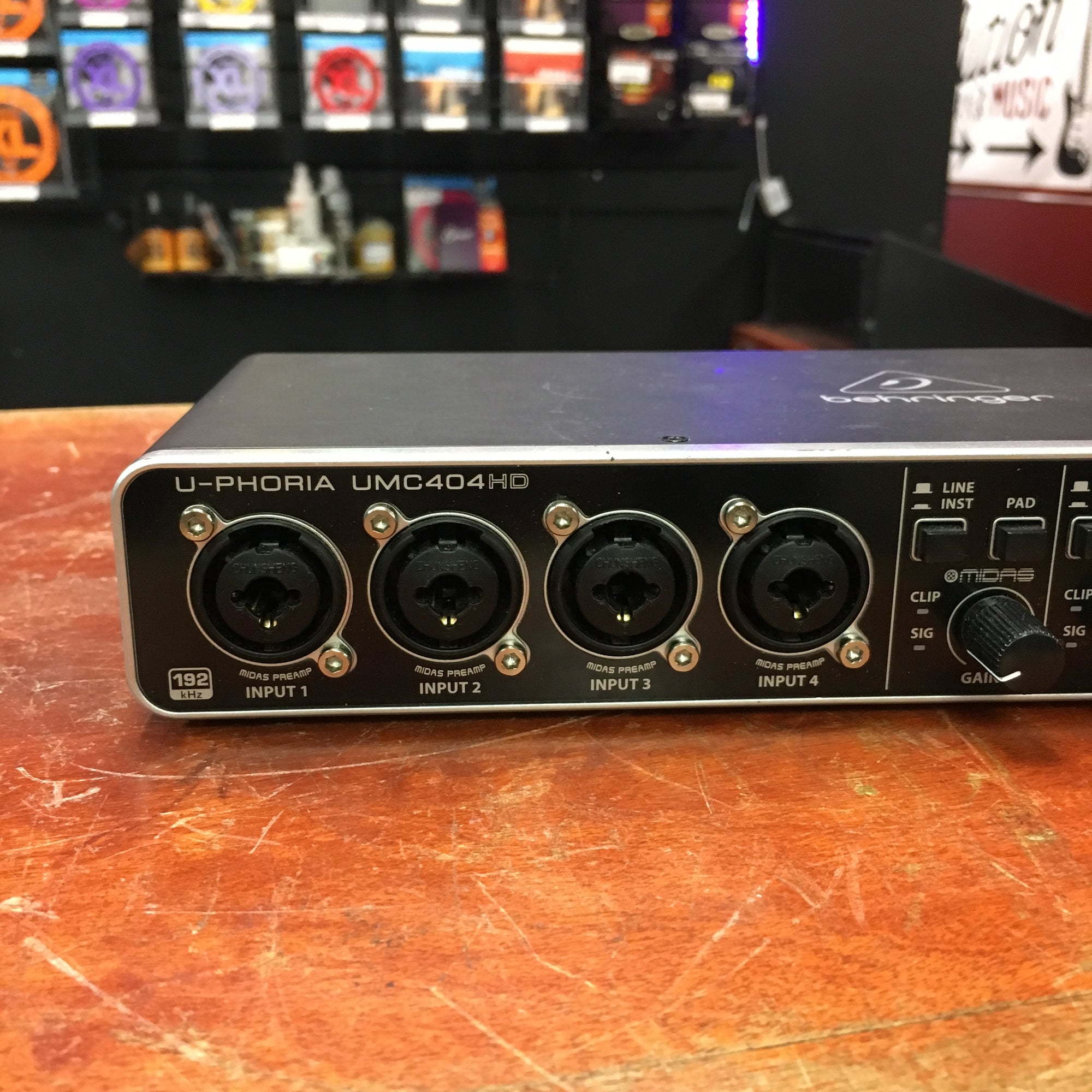 Behringer UMC404HD 4 Channel Interface