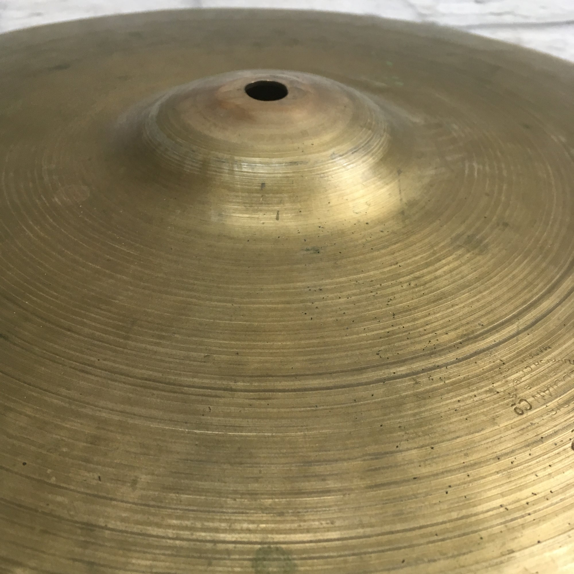 Vintage Zildjian 14 Hi Hat Cymbal Pair