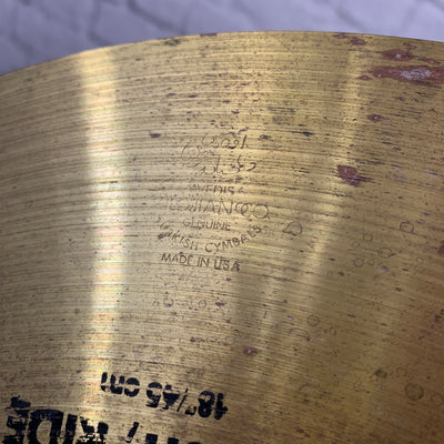 Zildjian 18" Scimitar Crash Ride Cymbal 1605g