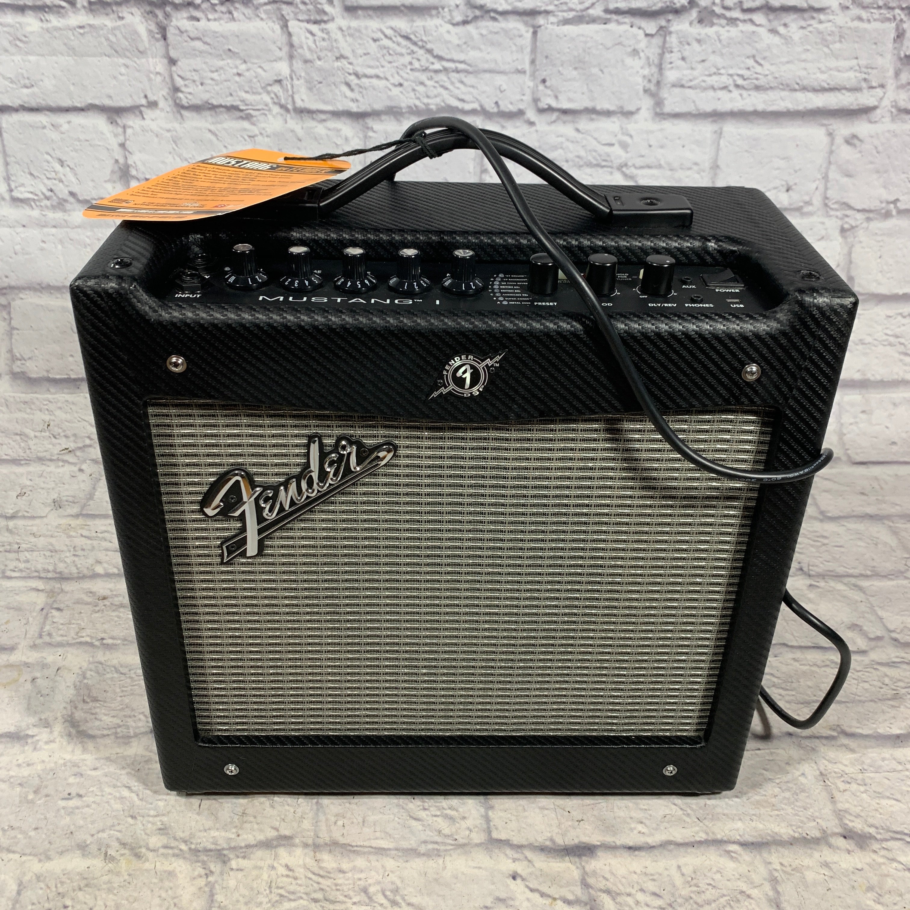 Fender Mustang I PR 824 1x8 Guitar Combo Amp - Evolution Music