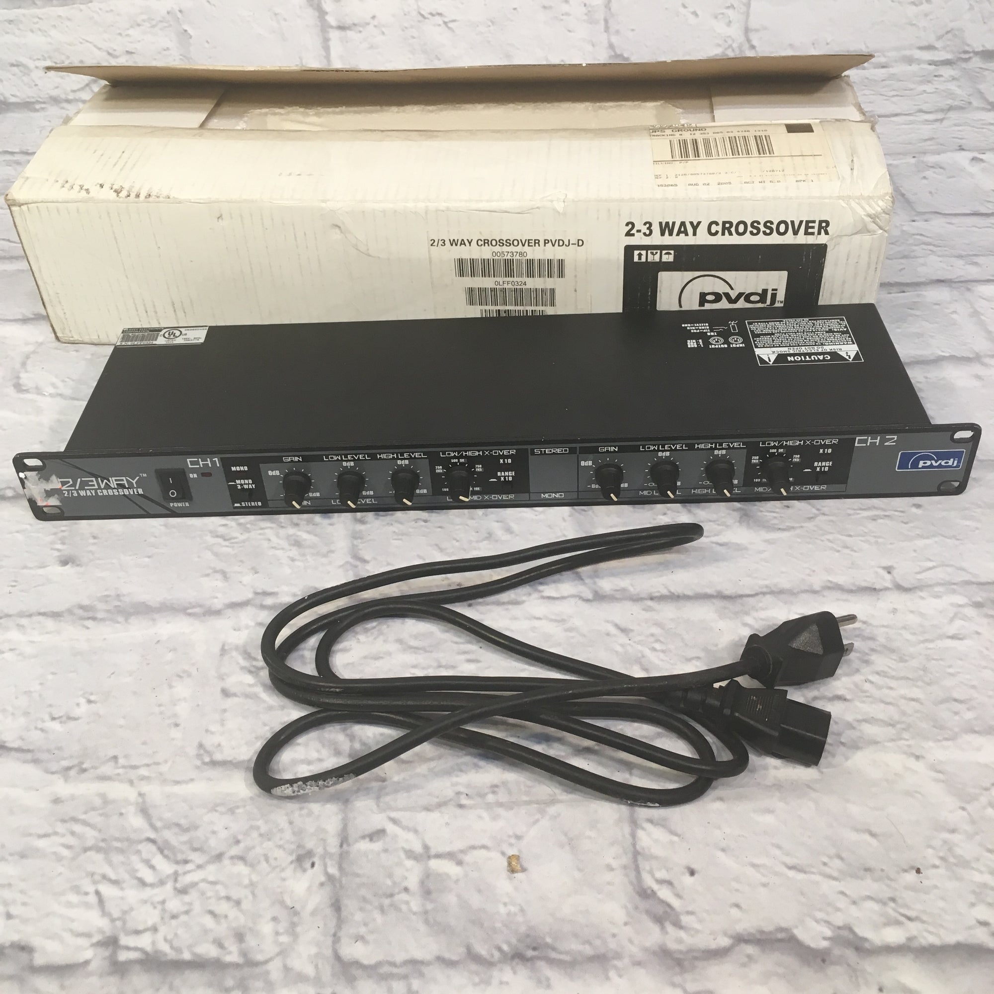 Peavey PV 23XO Precision 2/3 Way Crossover - Evolution Music