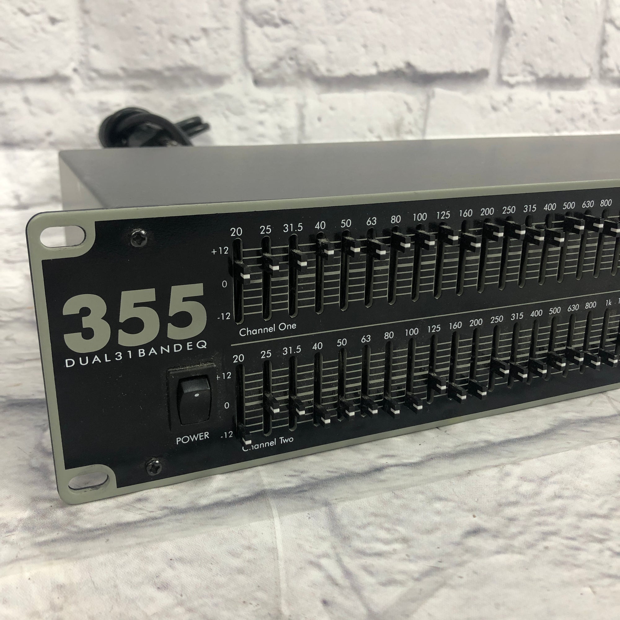 ART EQ-355 Dual 31 Band Rack Equalize - Evolution Music