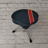 Tractor Style Drum Throne with Red Stripe