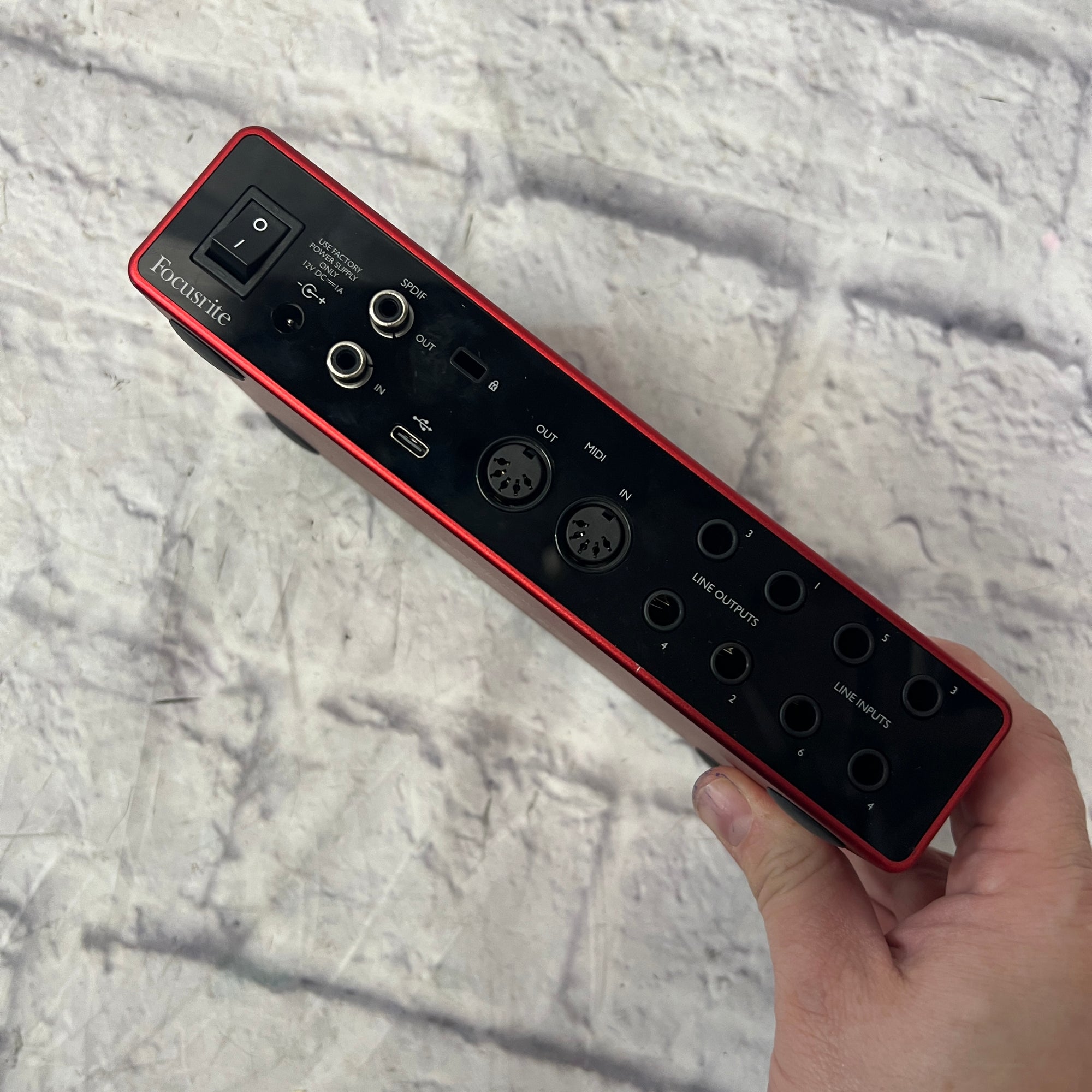 Focusrite Scarlett 8i6 USB-C Recording Interface